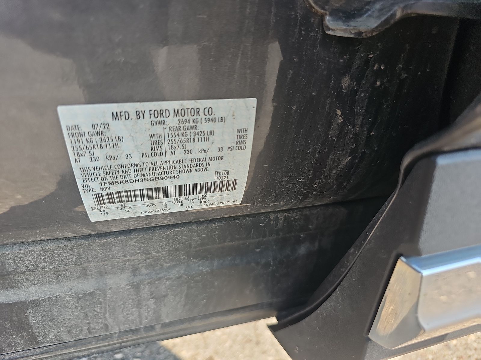 2022 Ford Explorer XLT AWD