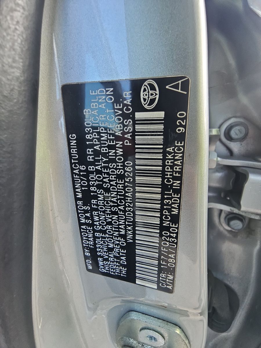 2017 Toyota Yaris LE FWD