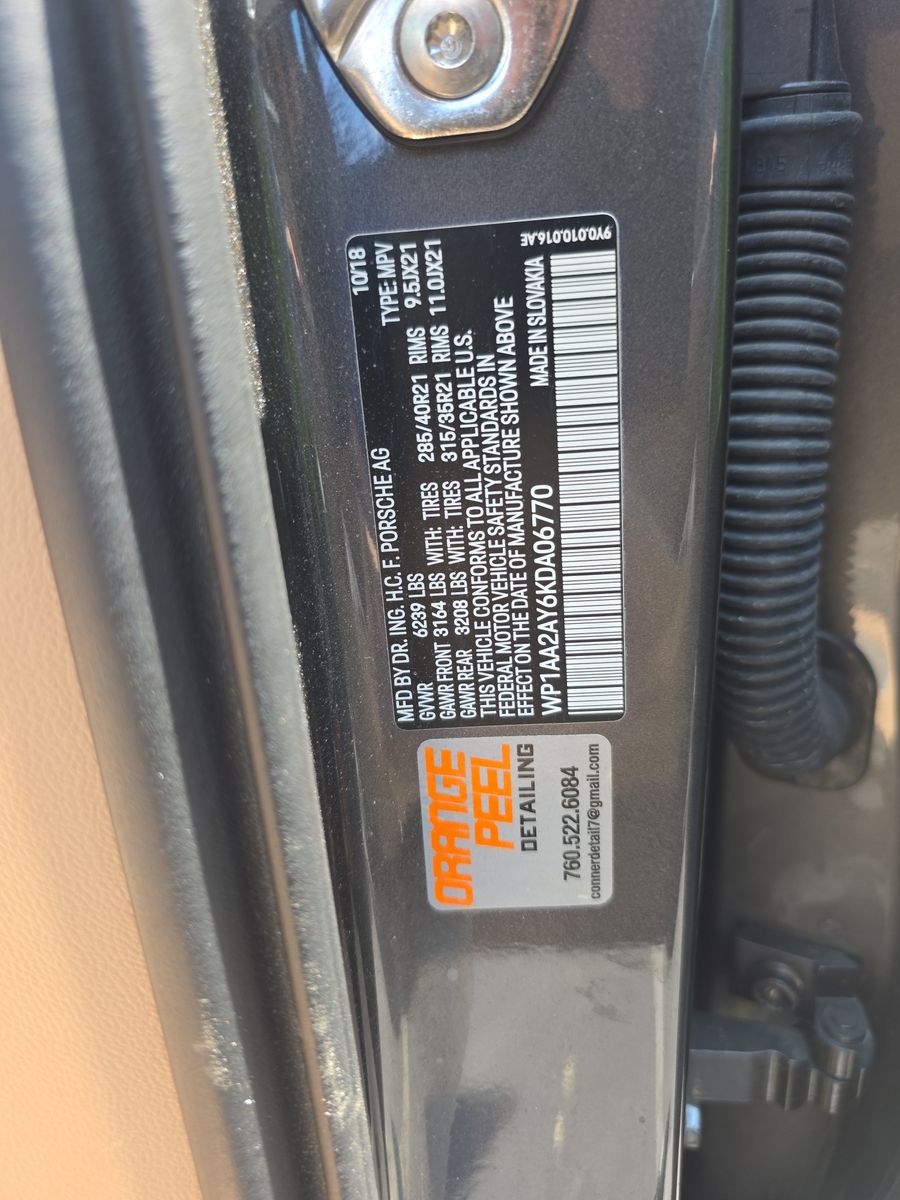 2019 Porsche Cayenne Base AWD