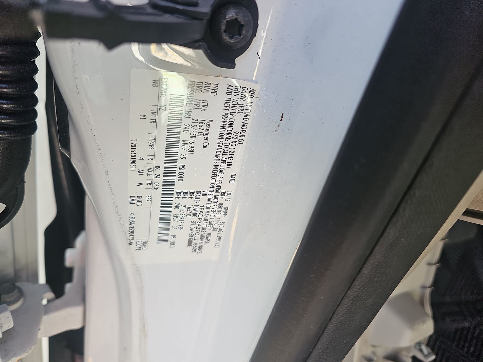 2016 Ford Focus SE FWD