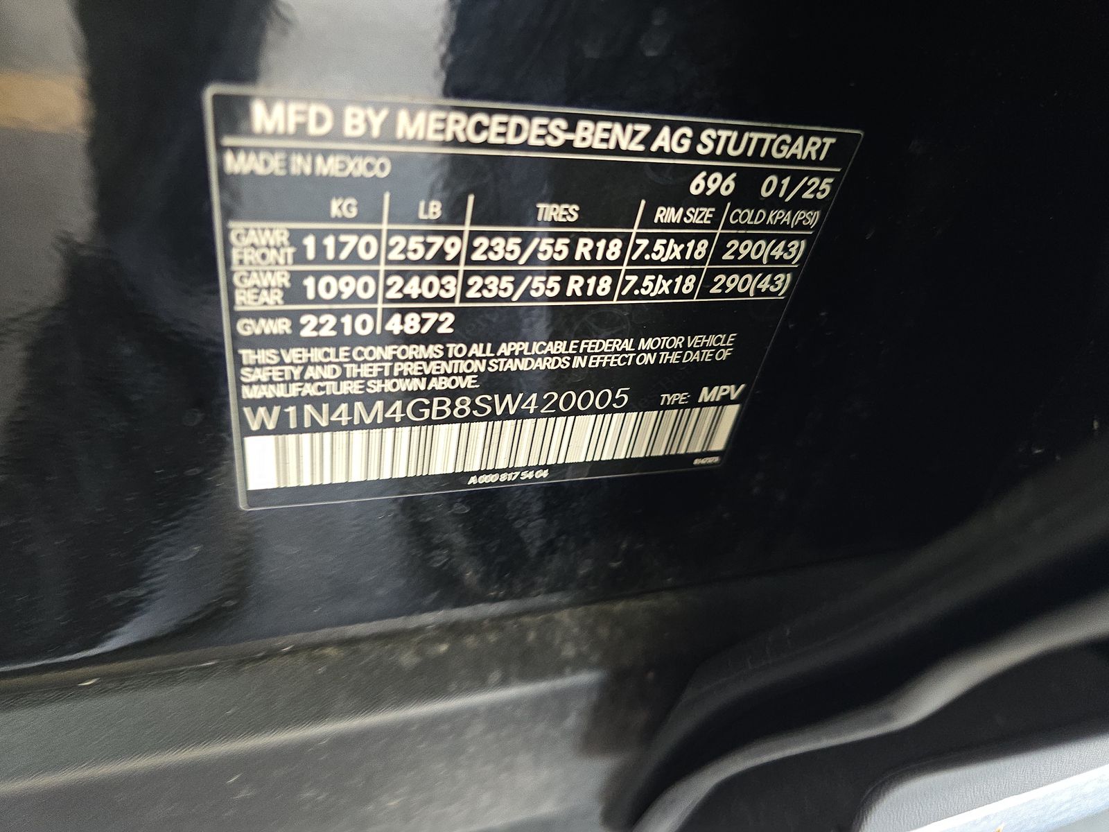 2025 Mercedes-Benz GLB GLB 250 FWD