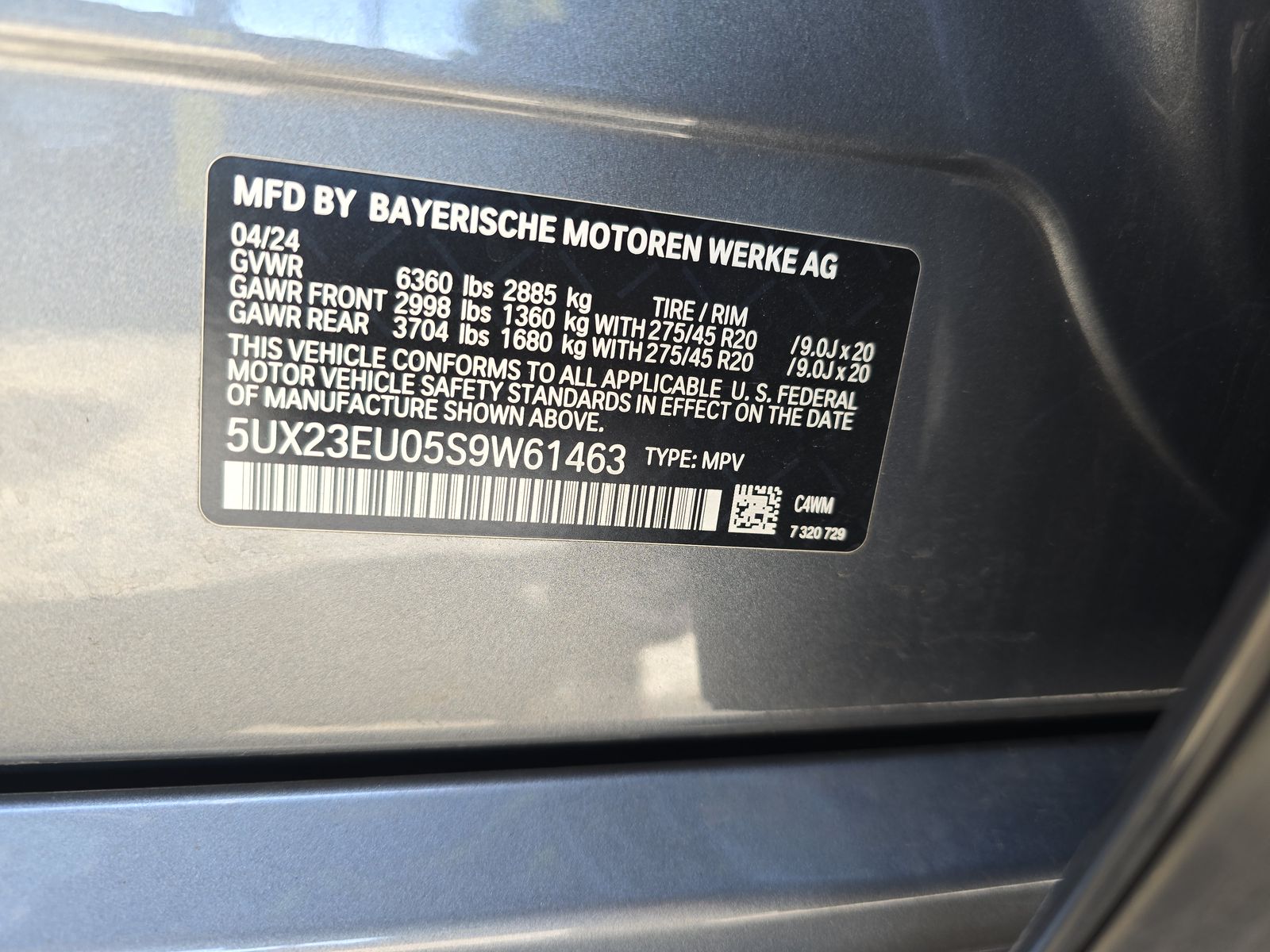2025 BMW X5 xDrive40i AWD