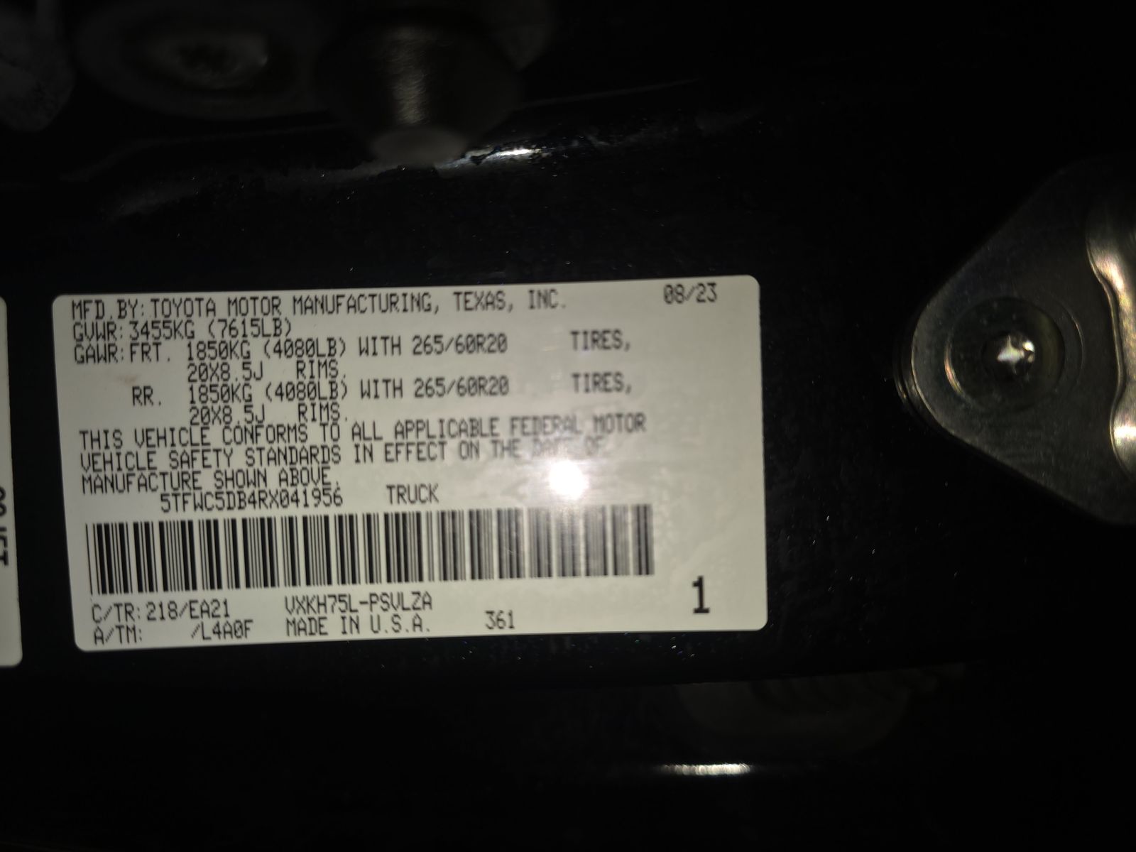 2024 Toyota Tundra Hybrid Limited AWD