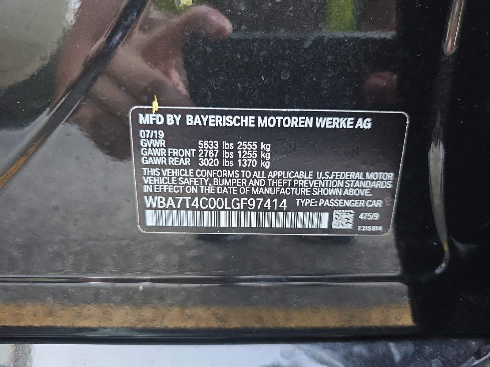 2020 BMW 7 Series 740i xDrive AWD