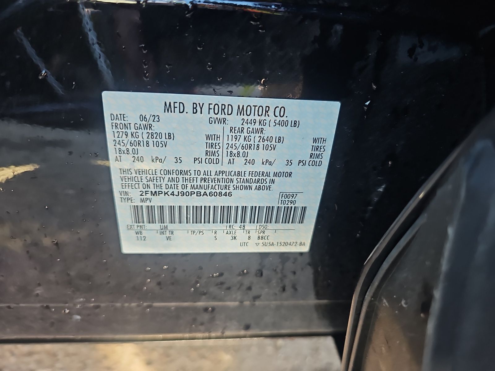 2023 Ford Edge SEL AWD