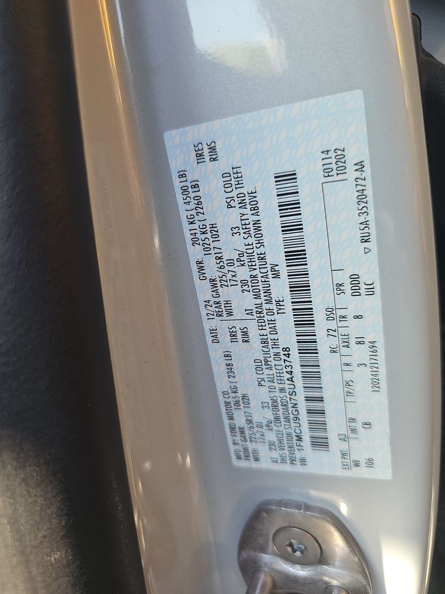 2025 Ford Escape Active AWD