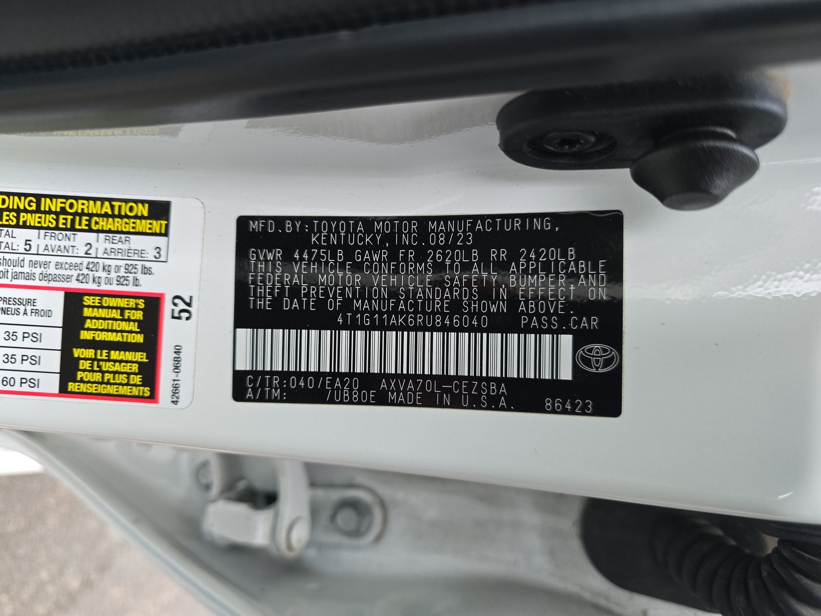 2024 Toyota Camry SE FWD