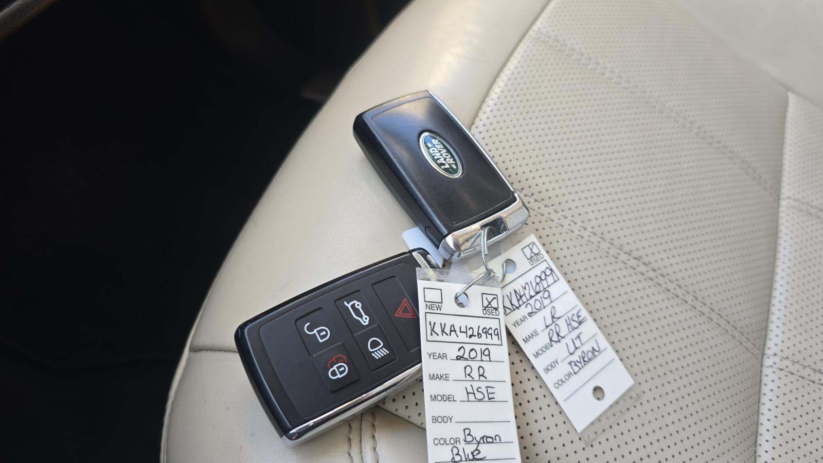 2019 Land Rover Range Rover Sport HSE AWD