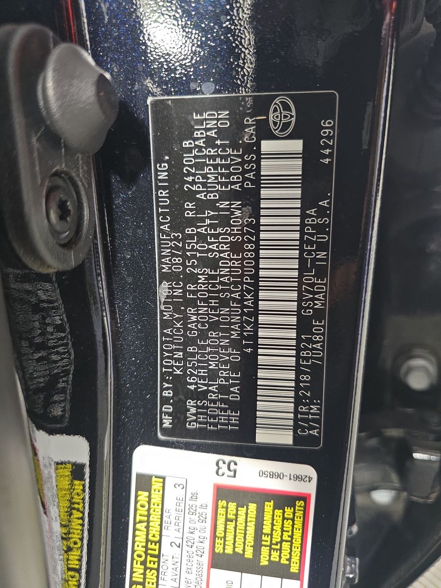 2023 Toyota Camry TRD FWD