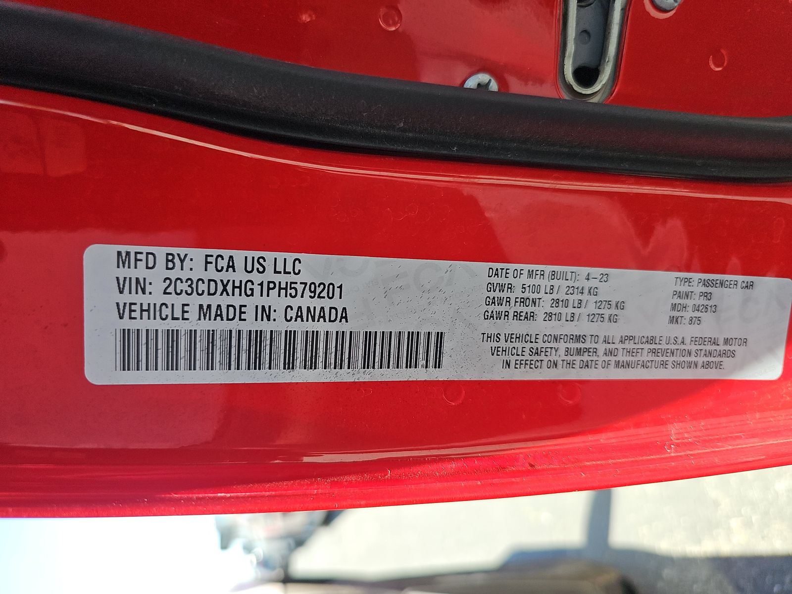 2023 Dodge Charger GT RWD