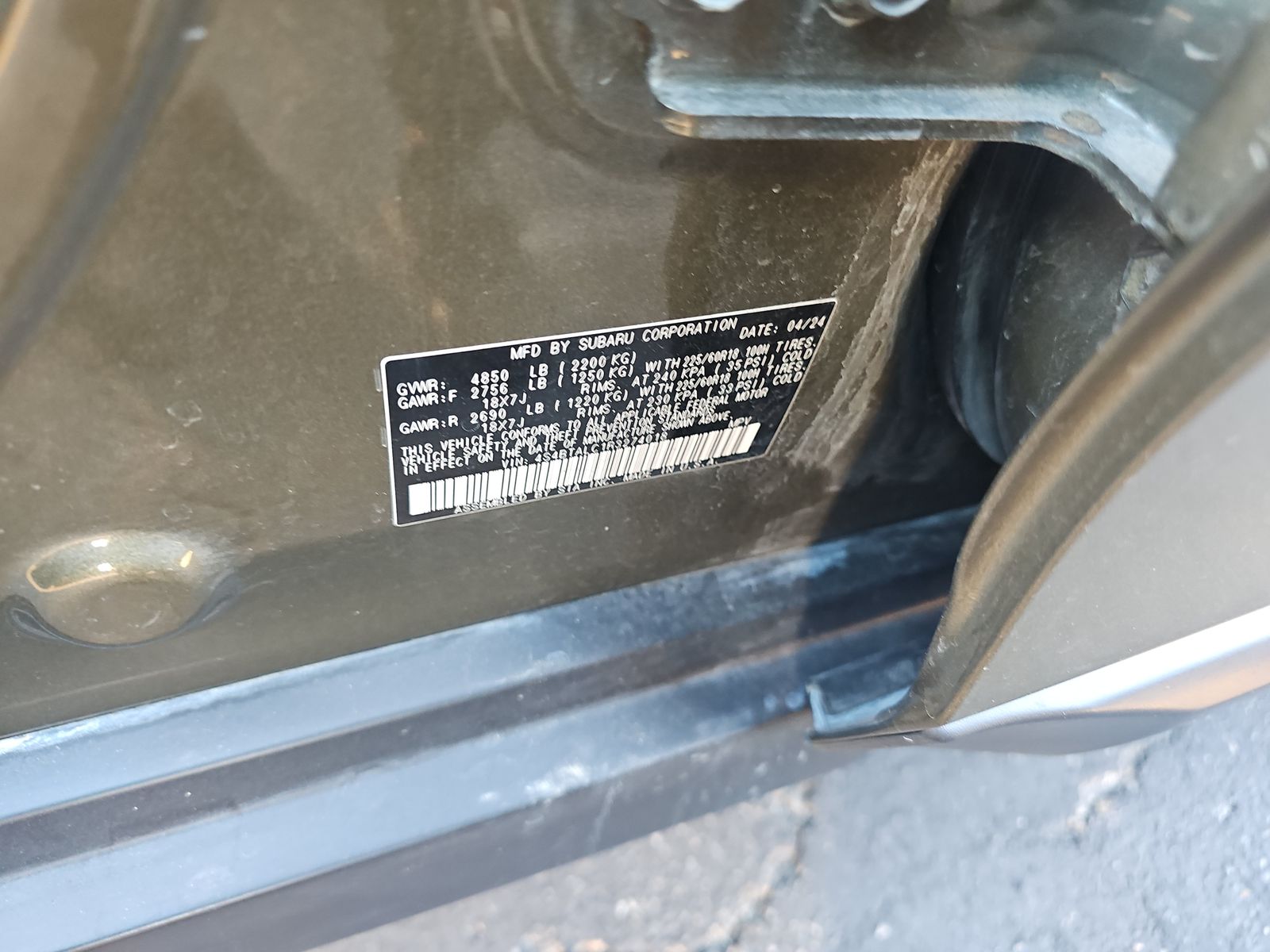 2024 Subaru Outback Onyx Edition AWD