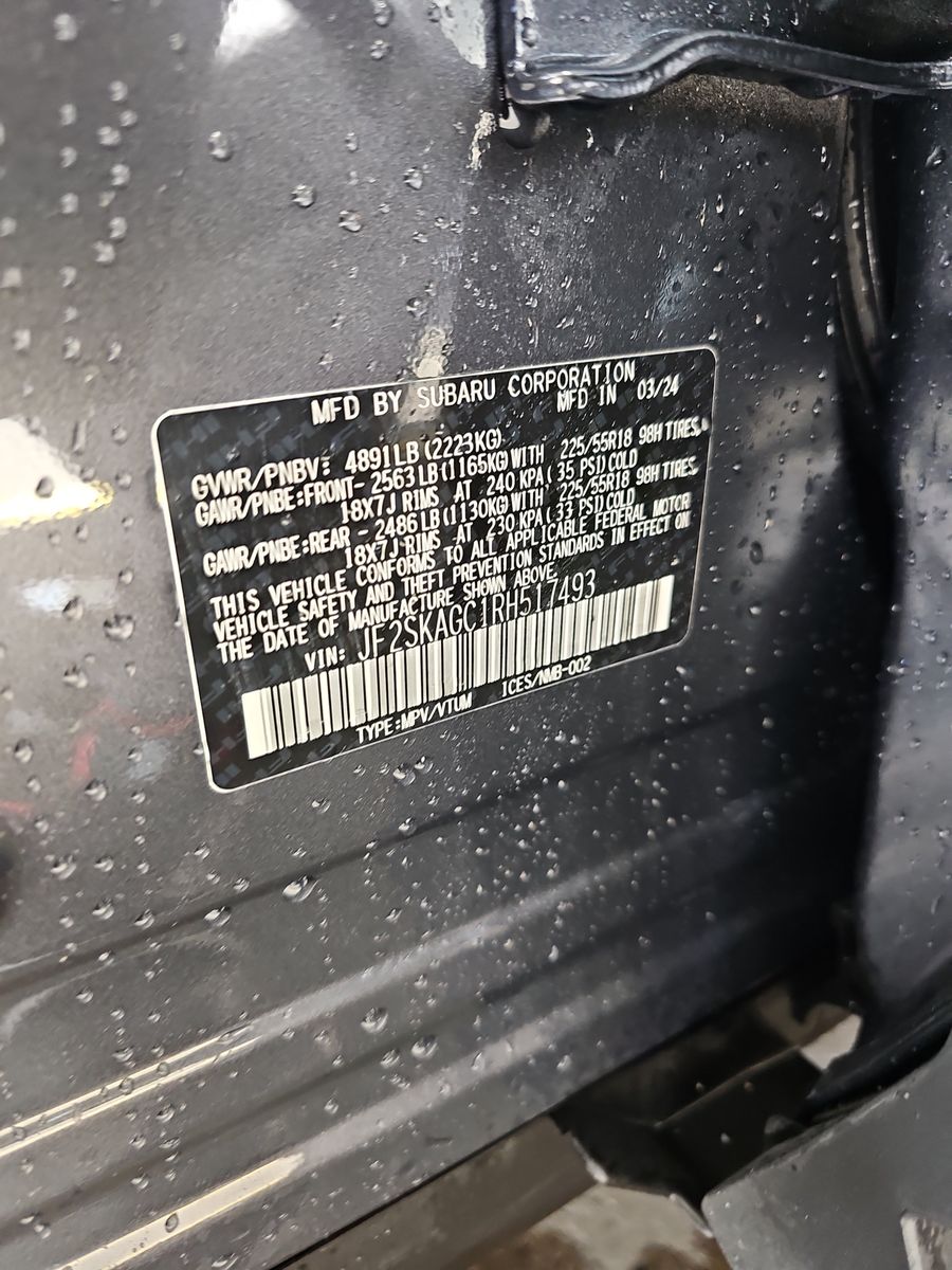 2024 Subaru Forester Sport AWD