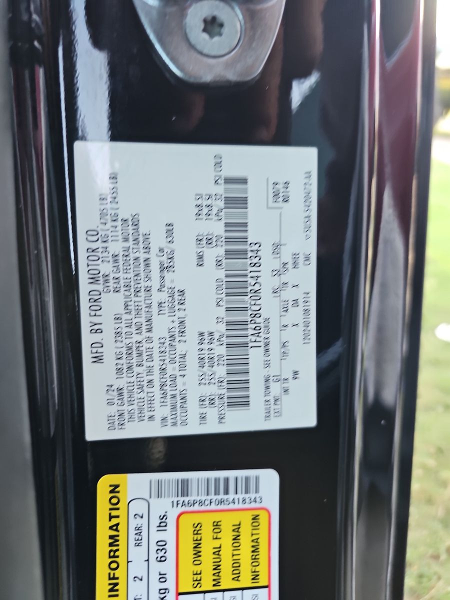 2024 Ford Mustang GT Premium RWD