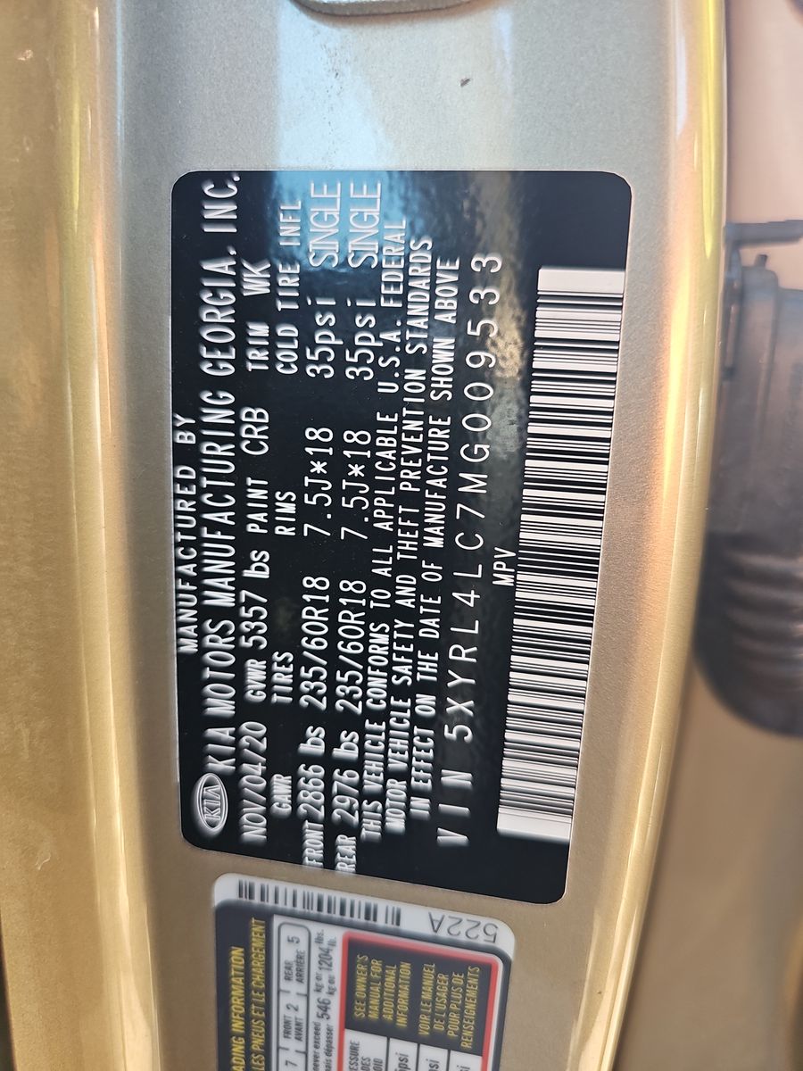 2021 Kia Sorento S FWD
