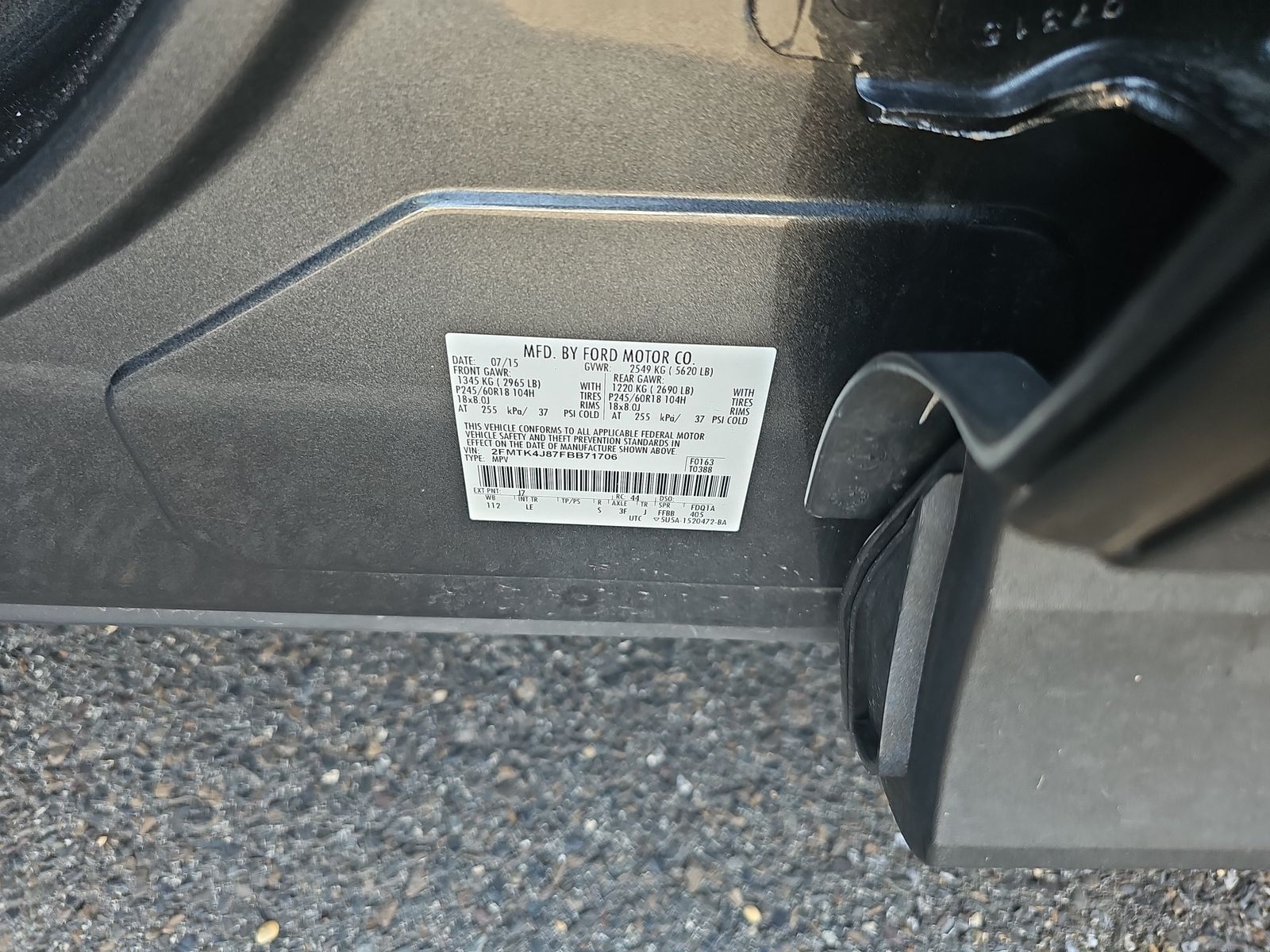 2015 Ford Edge SEL AWD