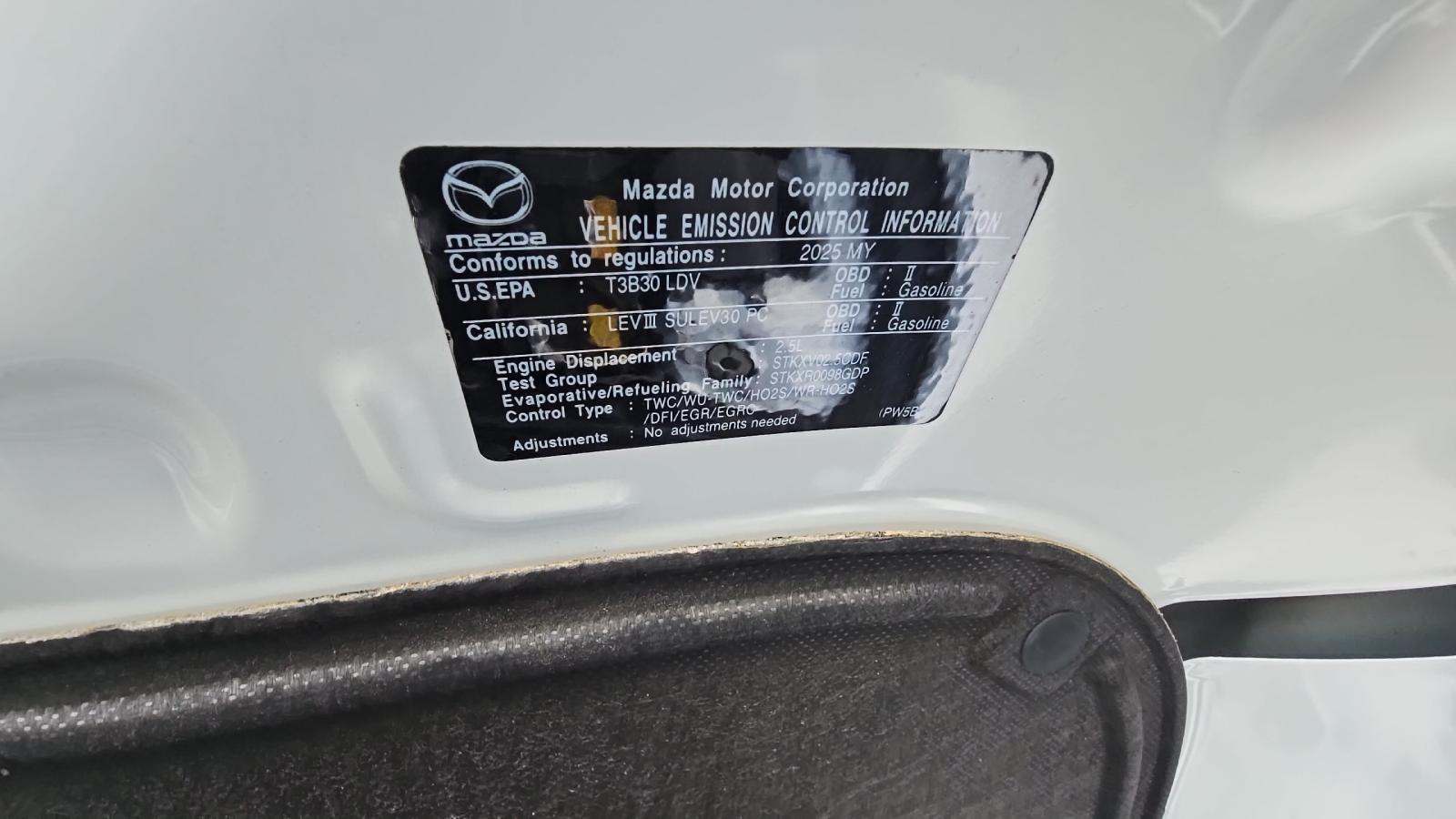 2025 MAZDA MAZDA3 2.5 S Premium Package FWD