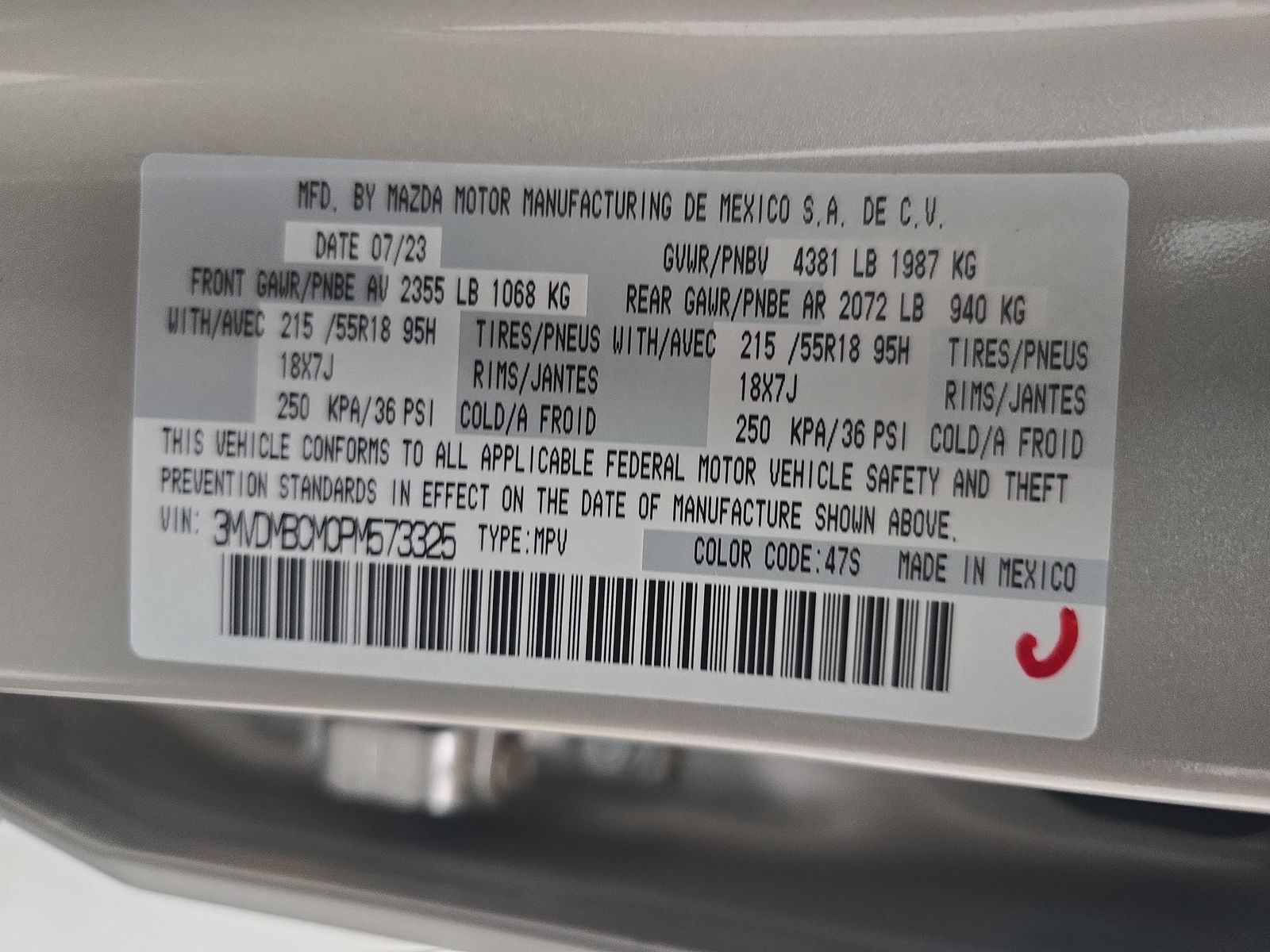 2023 MAZDA CX-30 2.5 S Preferred Package AWD