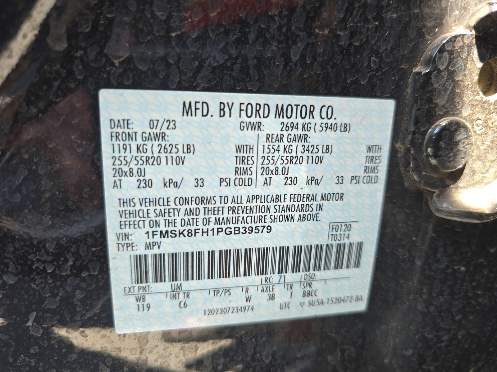 2023 Ford Explorer Limited AWD