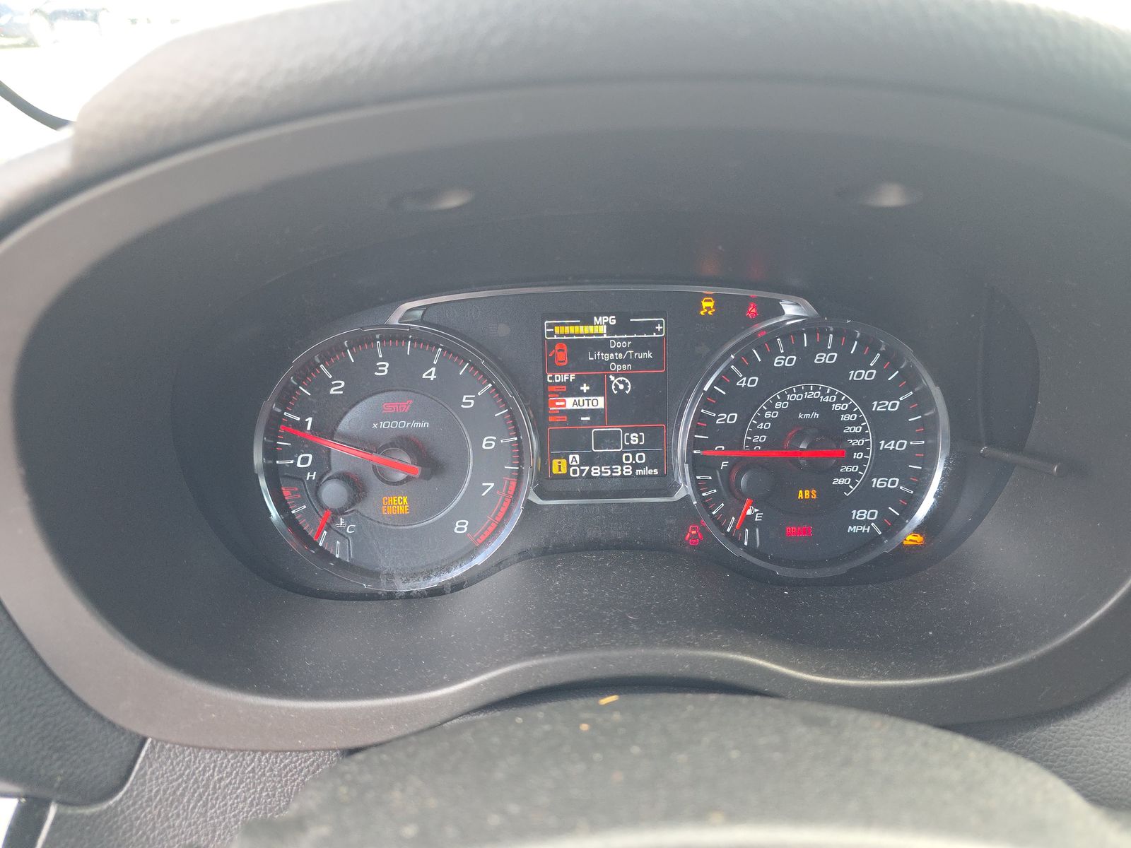 2019 Subaru WRX STi AWD