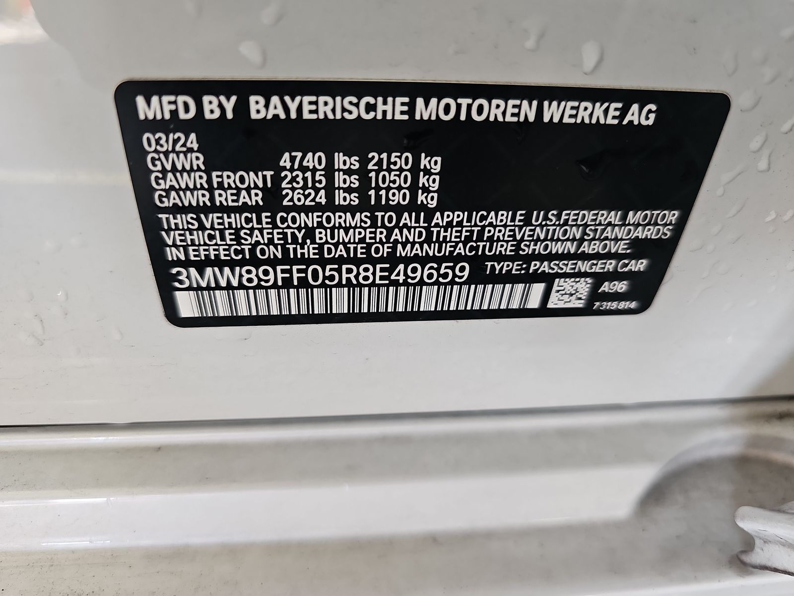 2024 BMW 3 Series 330i xDrive AWD