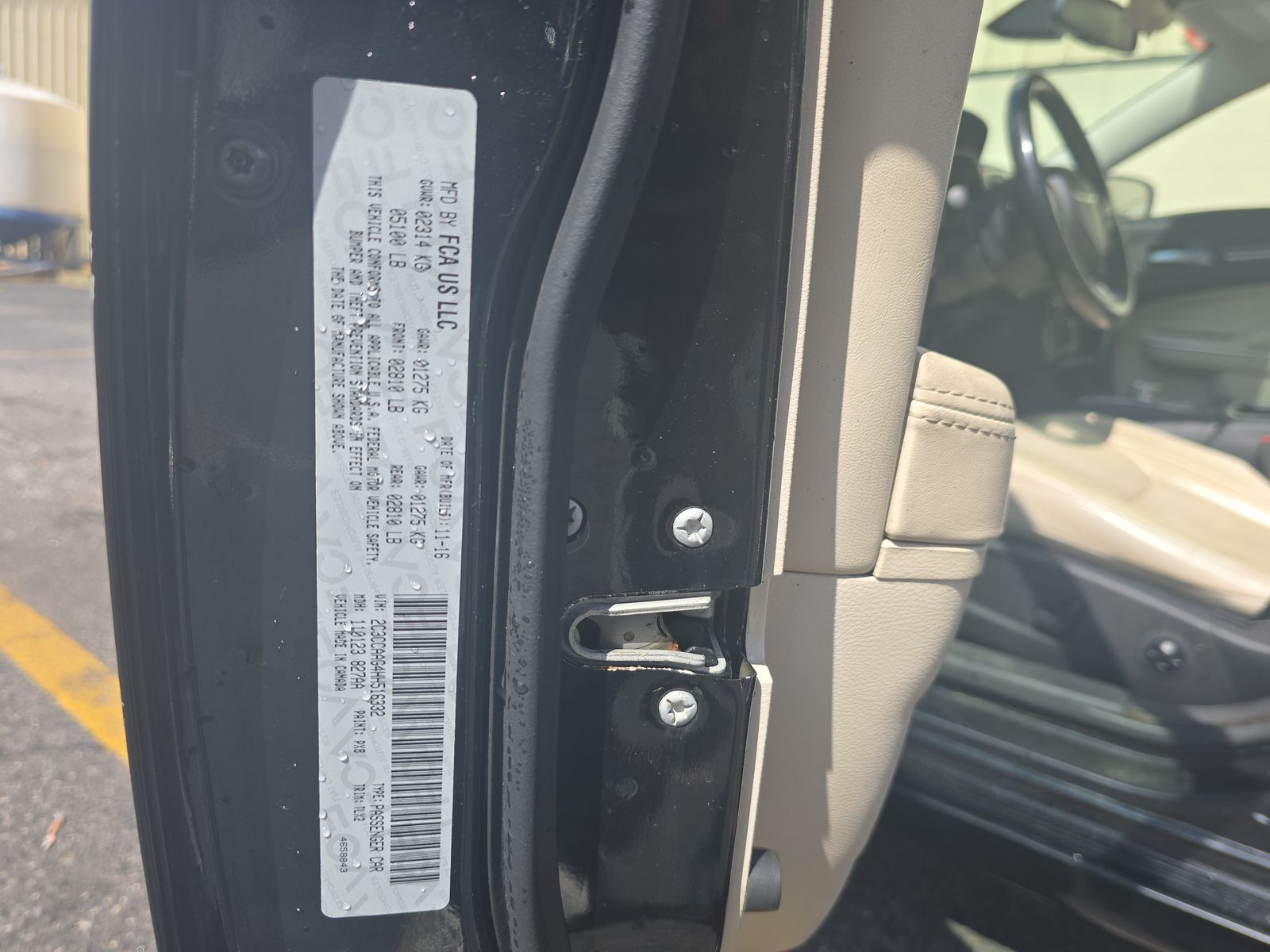 2017 Chrysler 300 Limited RWD
