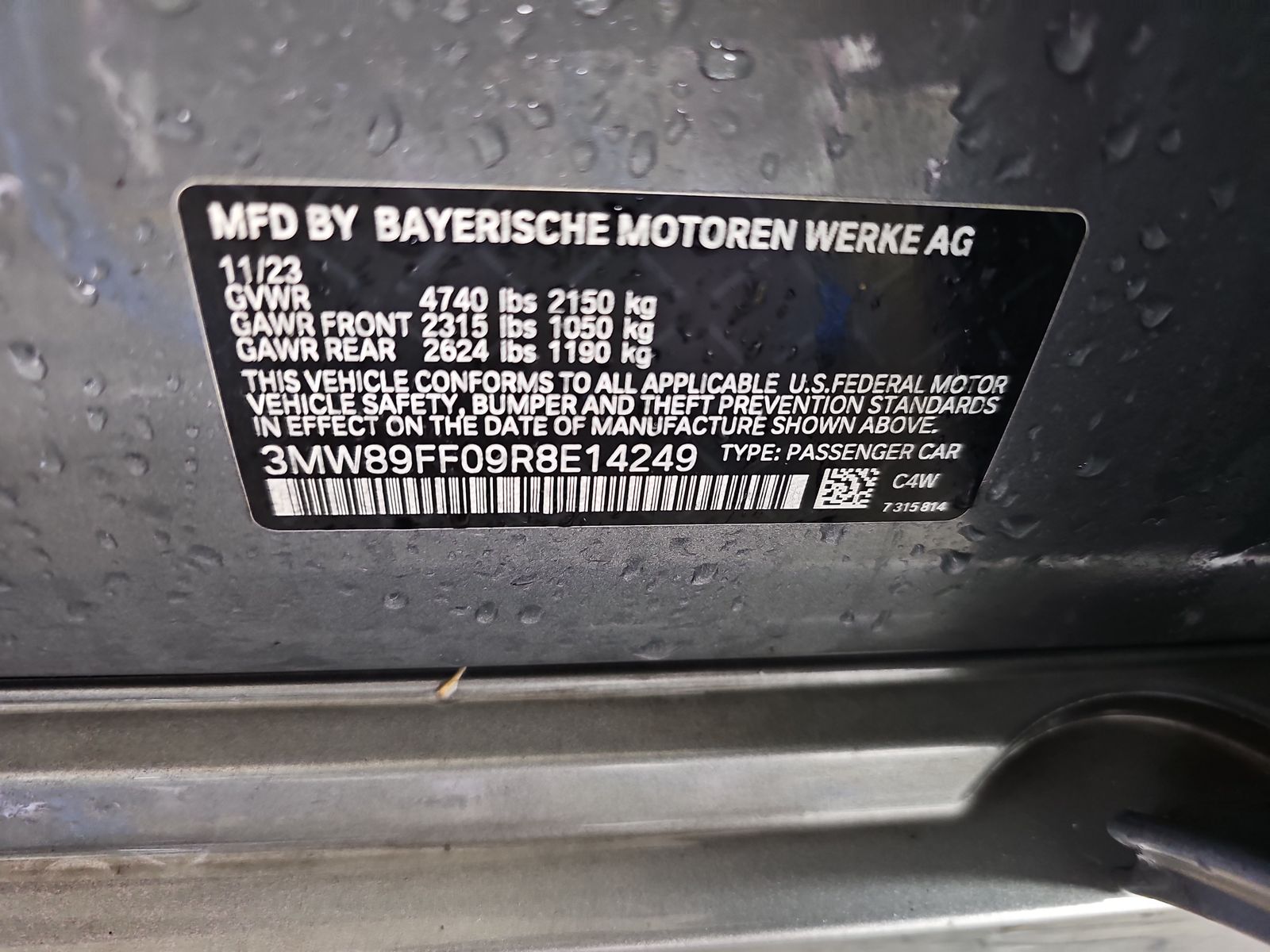 2024 BMW 3 Series 330i xDrive AWD