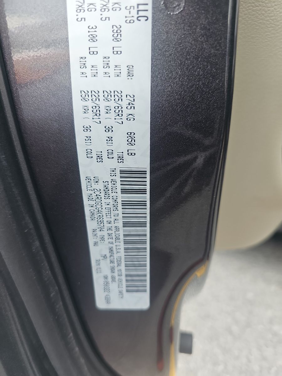 2019 Dodge Grand Caravan SXT FWD