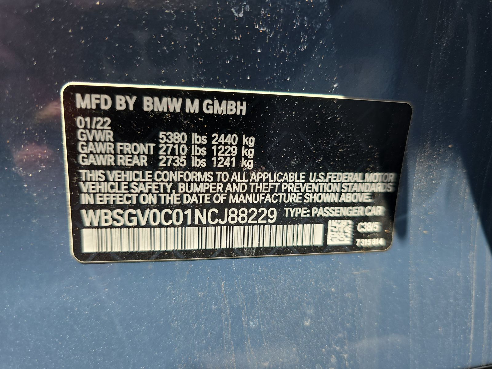 2022 BMW M8 Competition AWD