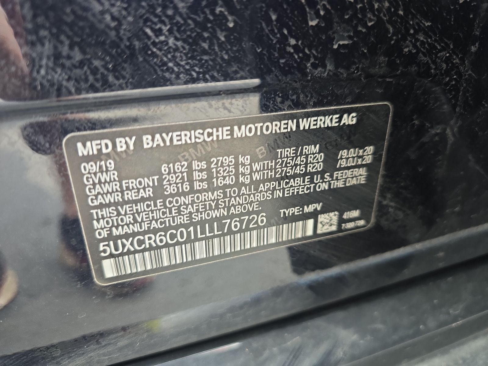 2020 BMW X5 xDrive40i AWD