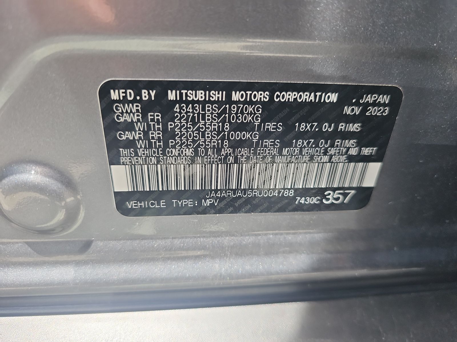 2024 Mitsubishi Outlander Sport 2.0 Trail Edition AWD