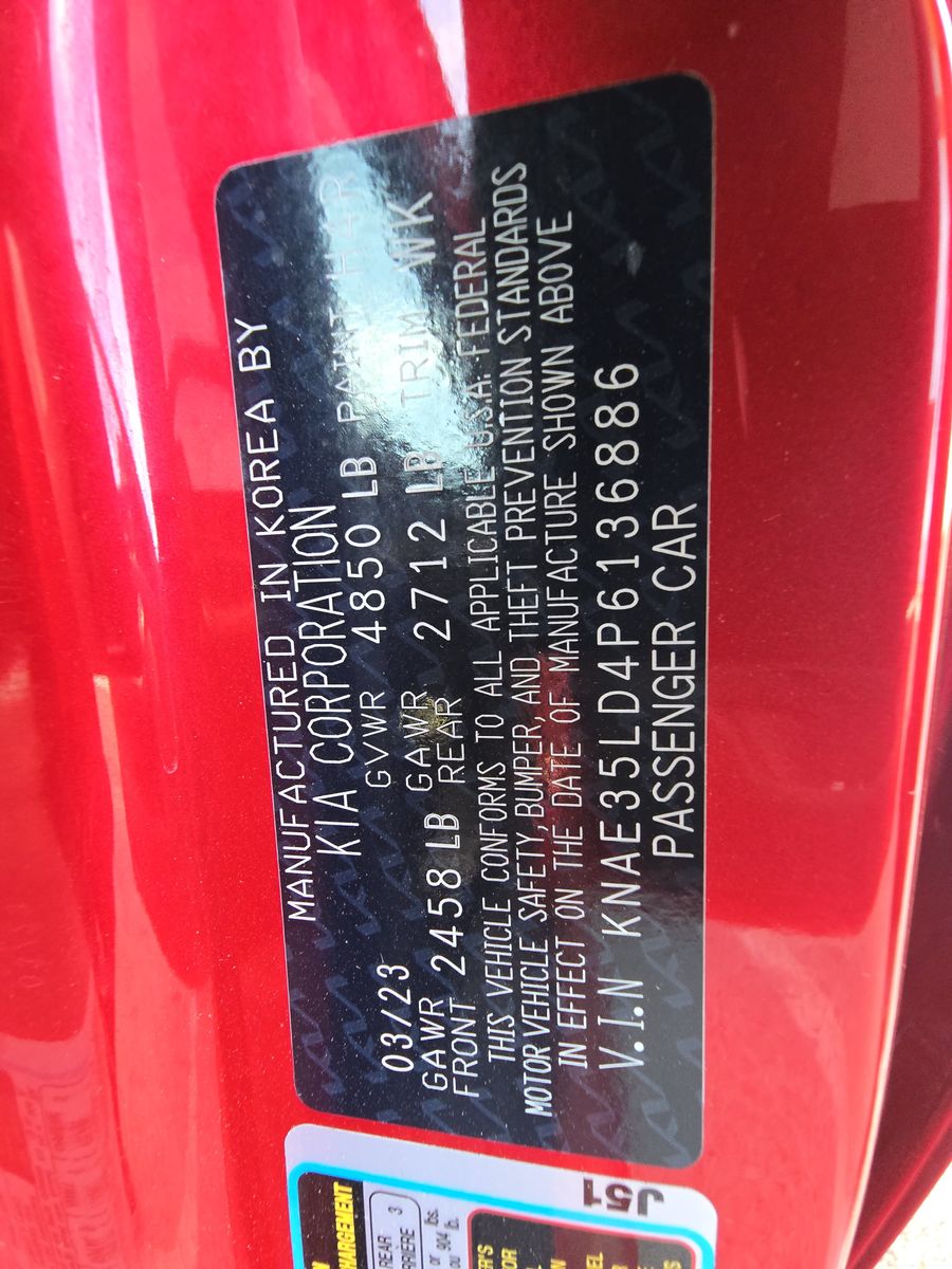 2023 Kia Stinger GT-Line RWD