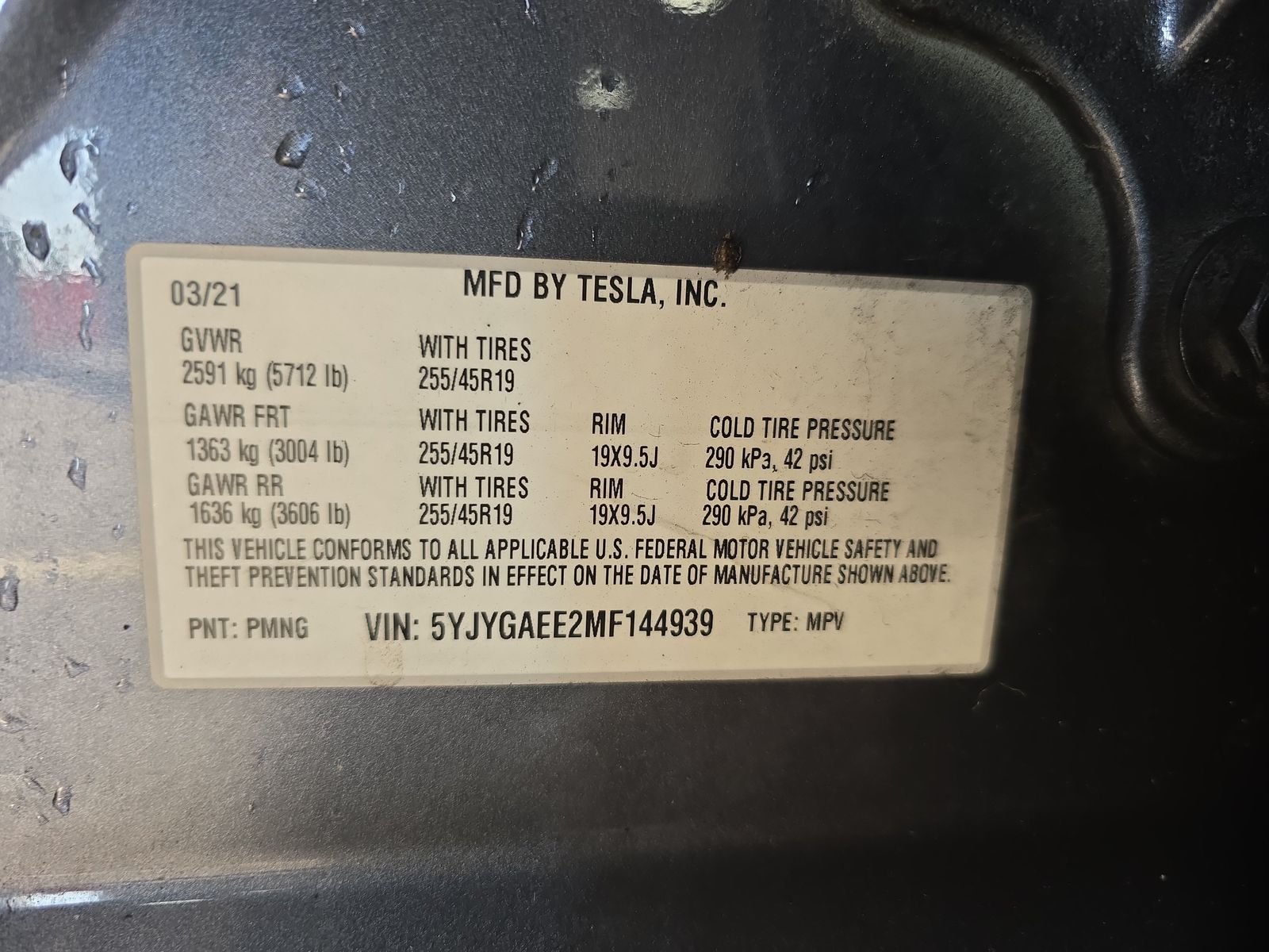 2021 Tesla Model Y Long Range AWD