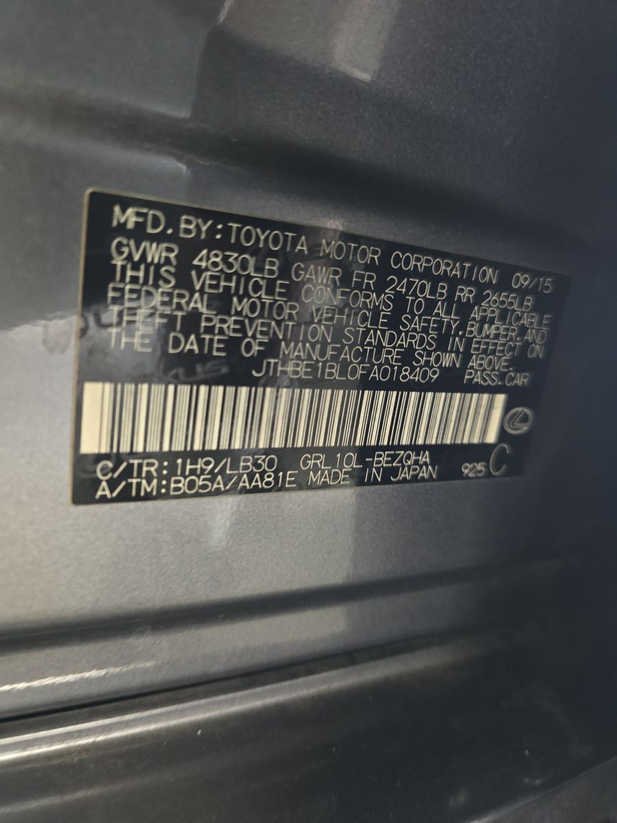 2015 Lexus GS GS 350 RWD