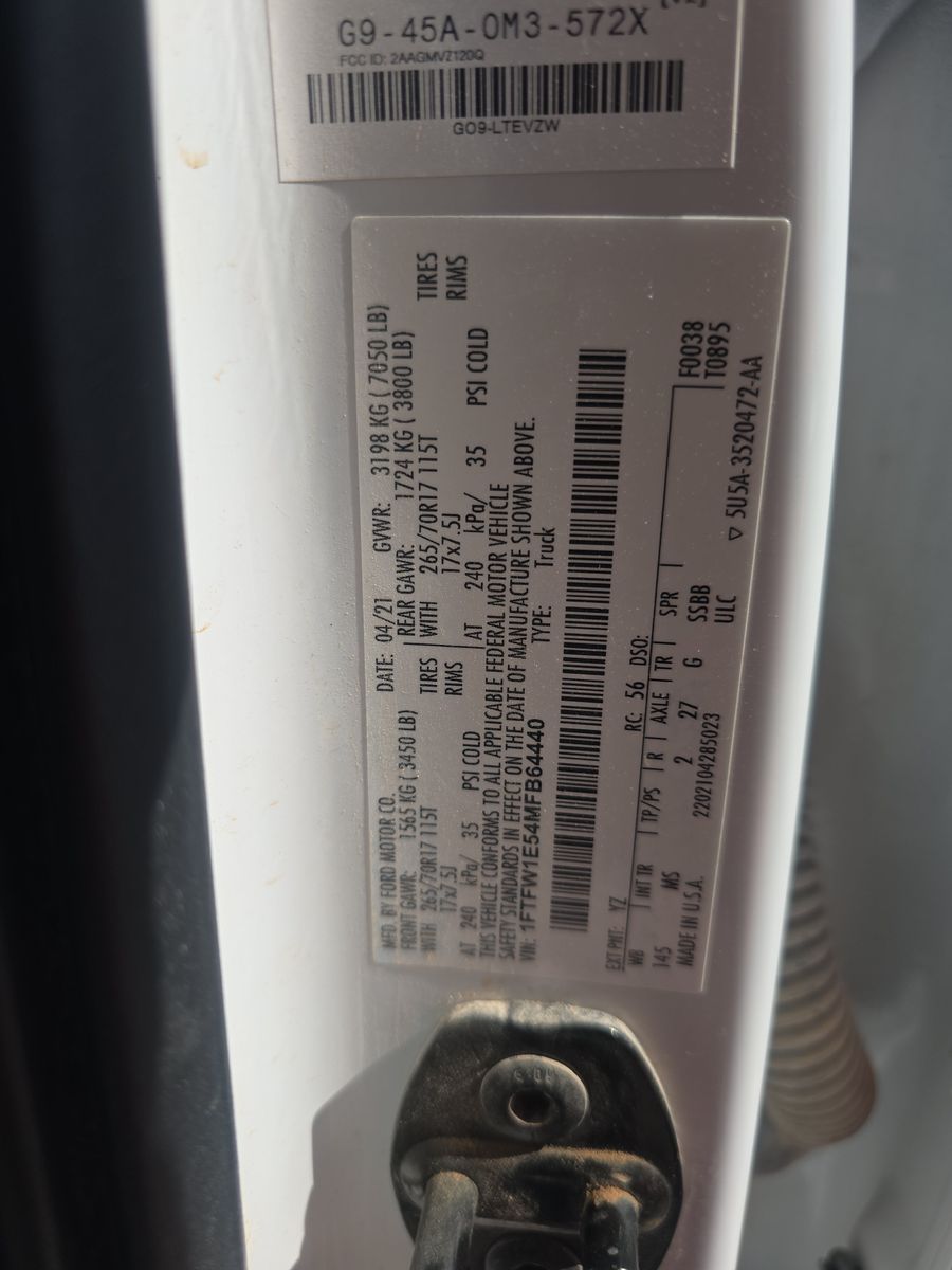 2021 Ford F-150 XLT AWD