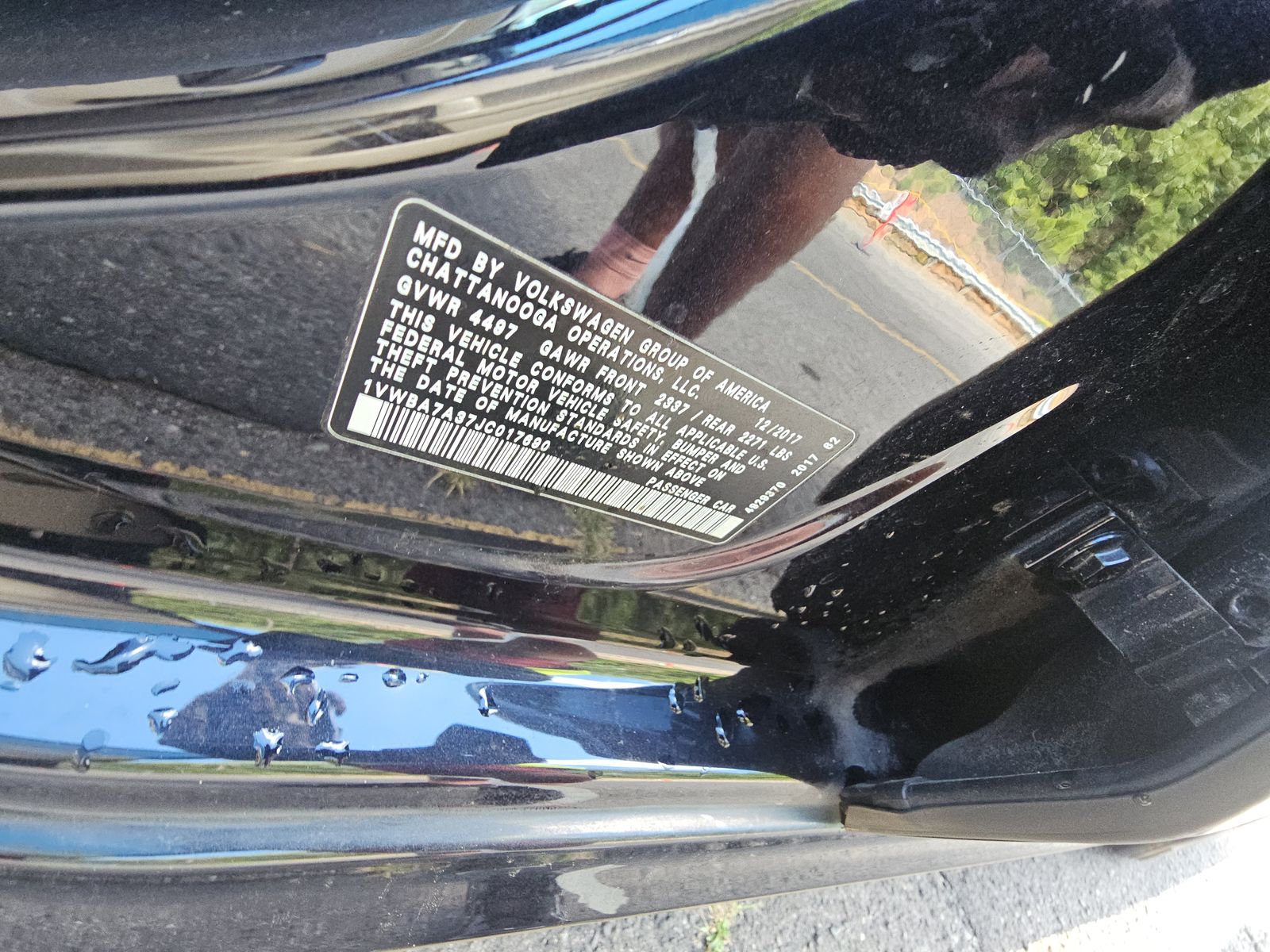 2018 Volkswagen Passat 2.0T SE FWD