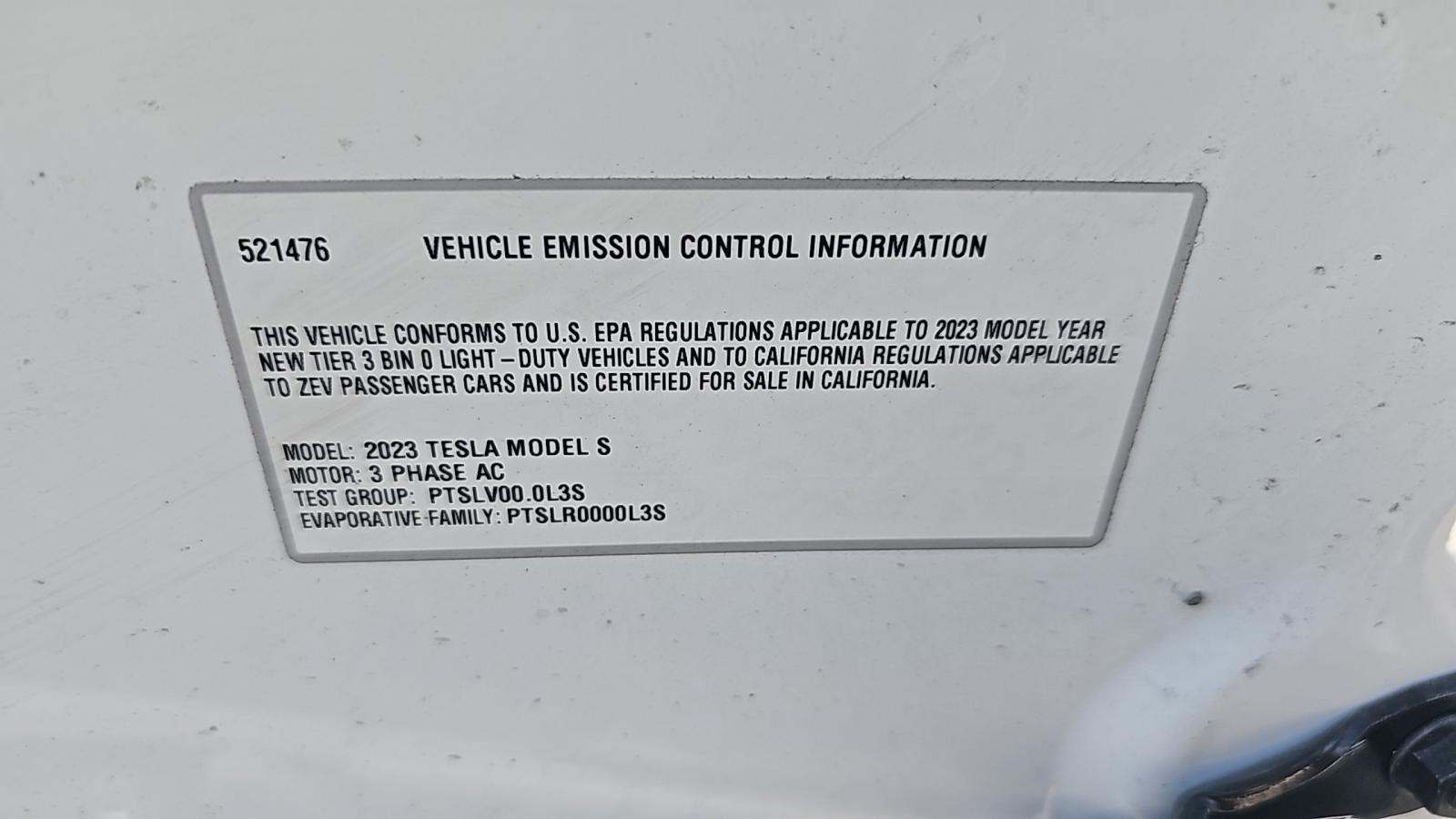 2023 Tesla Model S Plaid AWD