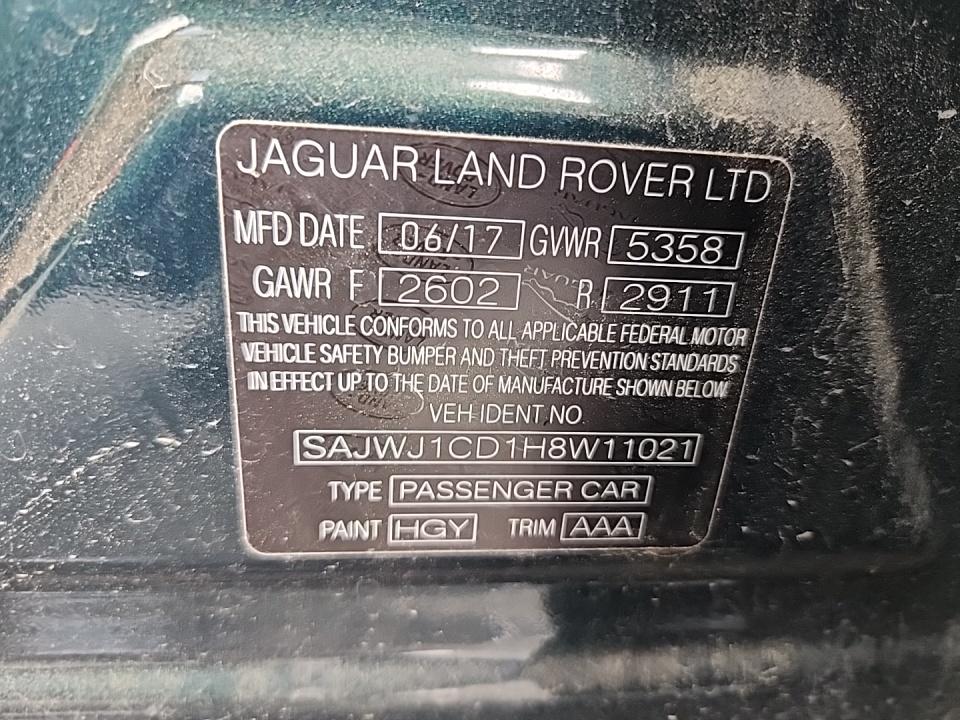 2017 Jaguar XJ R-Sport AWD