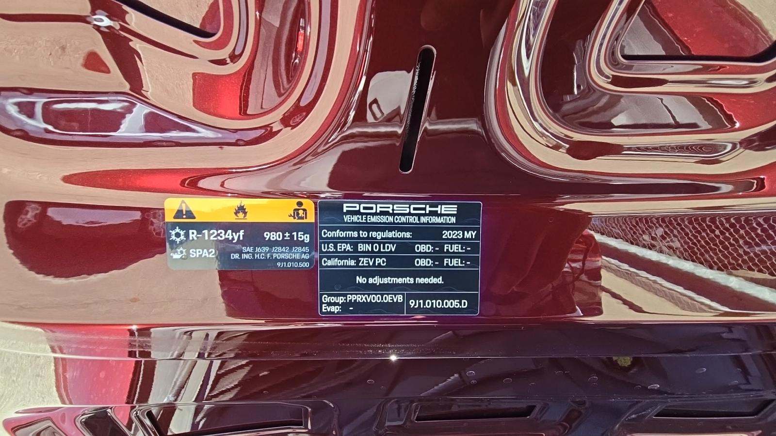 2023 Porsche Taycan Base RWD