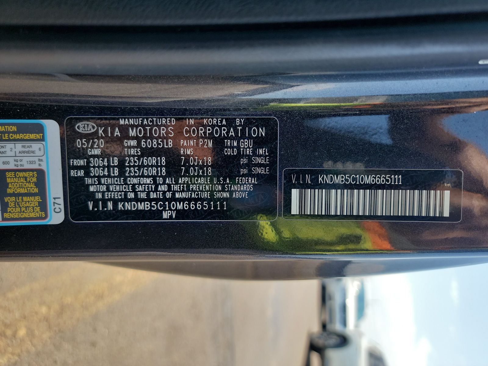 2021 Kia Sedona EX FWD