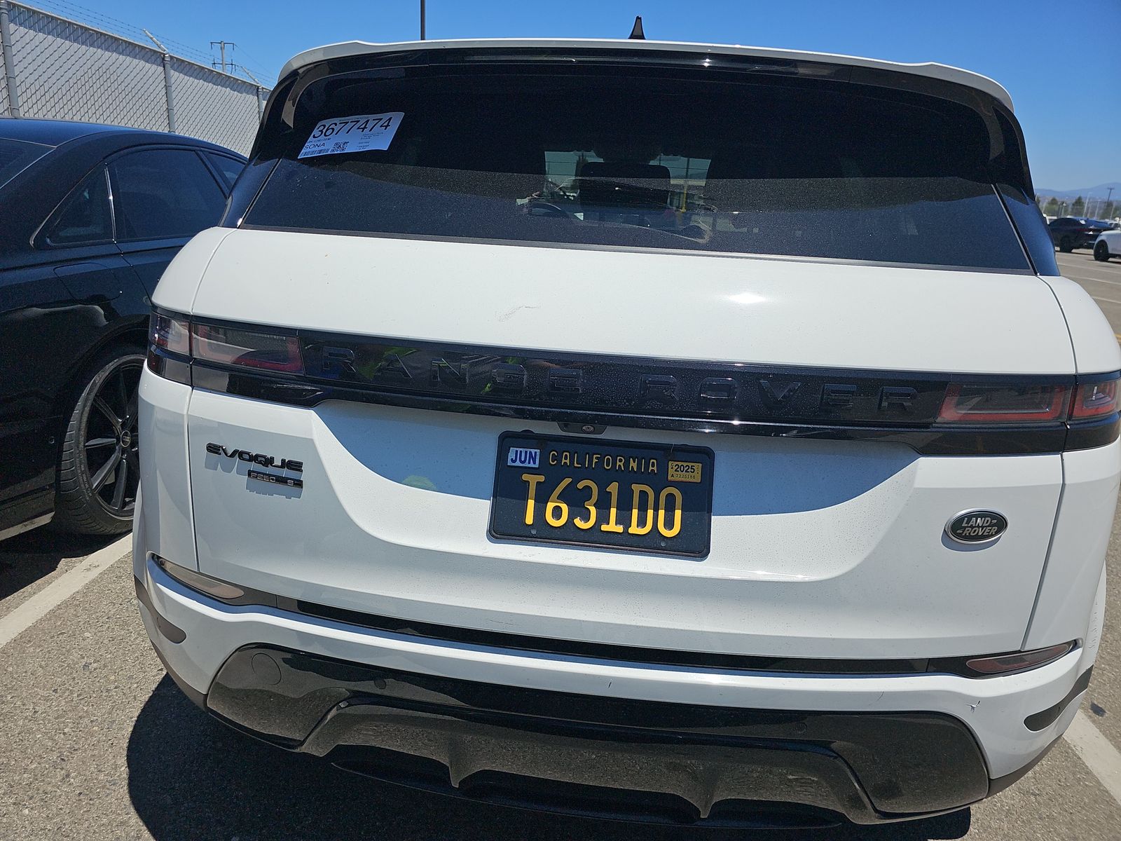 2020 Land Rover Range Rover Evoque S AWD