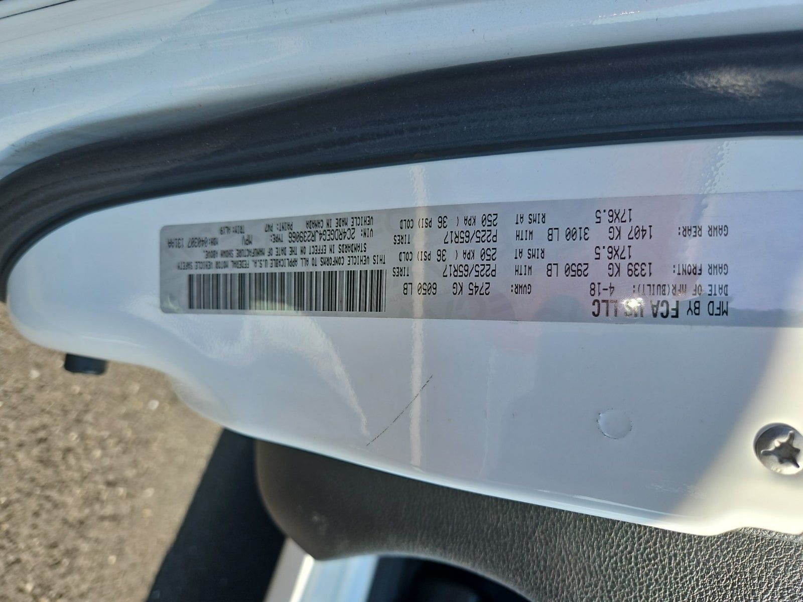 2018 Dodge Grand Caravan GT FWD