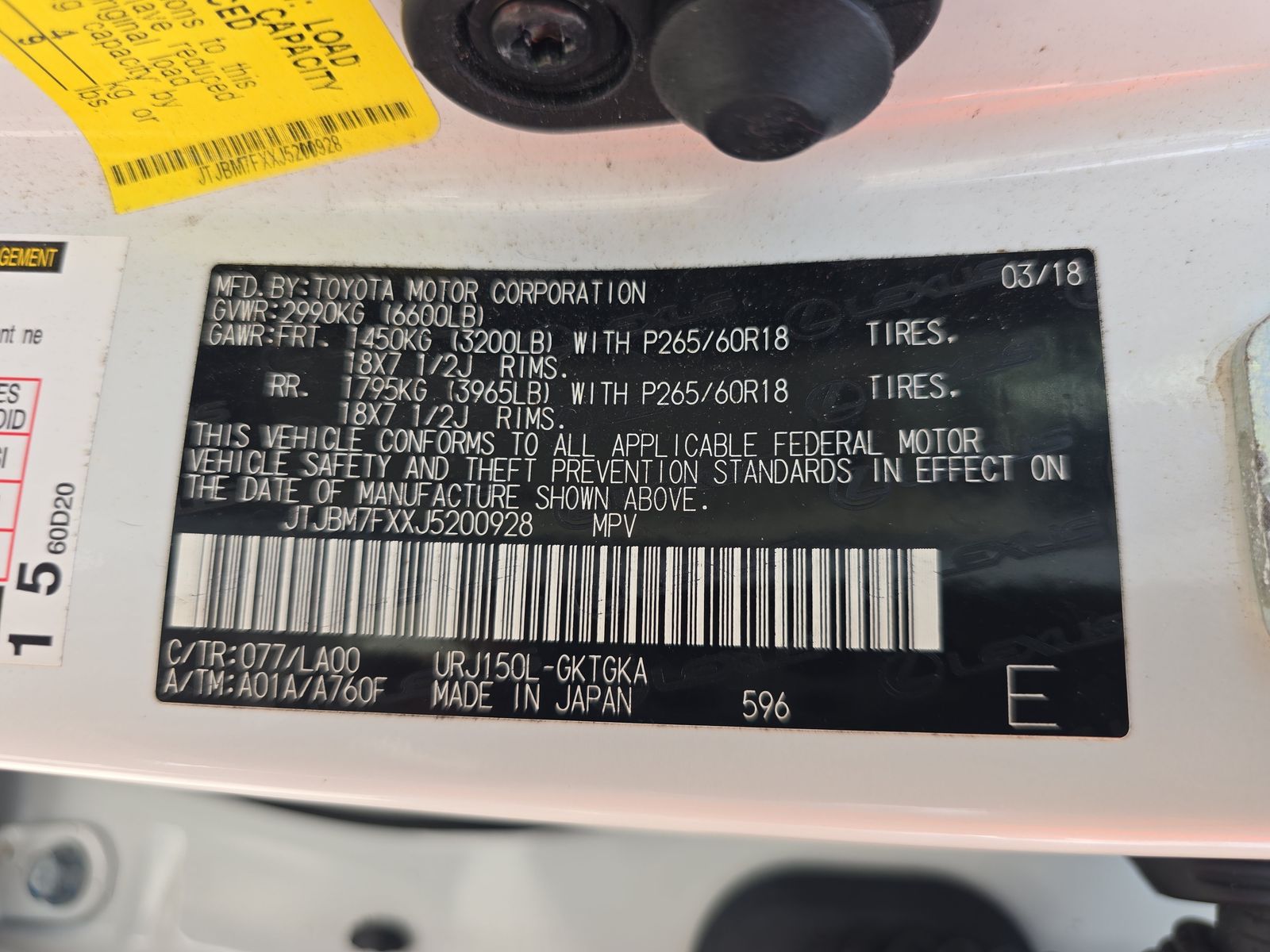 2018 Lexus GX GX 460 Premium AWD