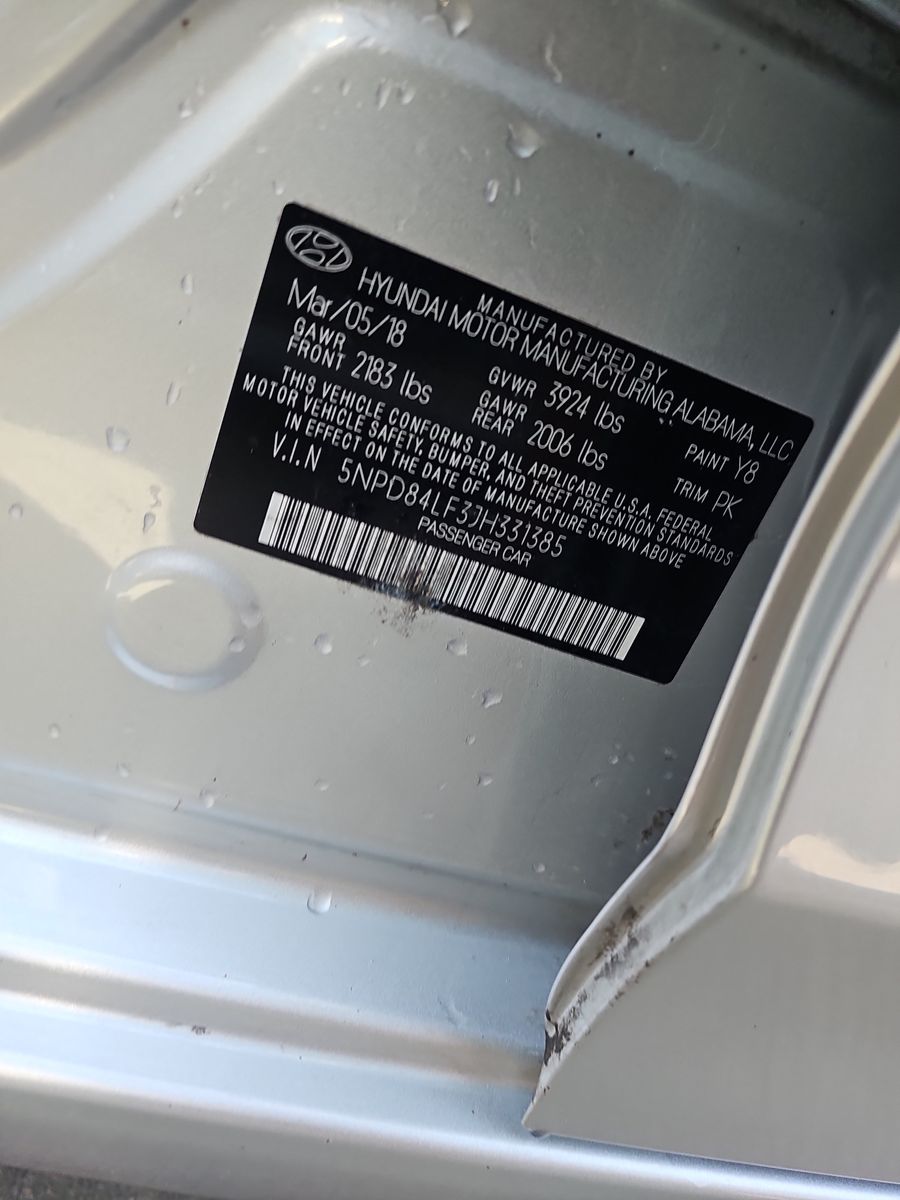 2018 Hyundai Elantra SEL FWD