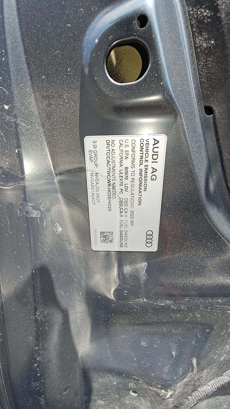 2022 Audi S5 Premium AWD