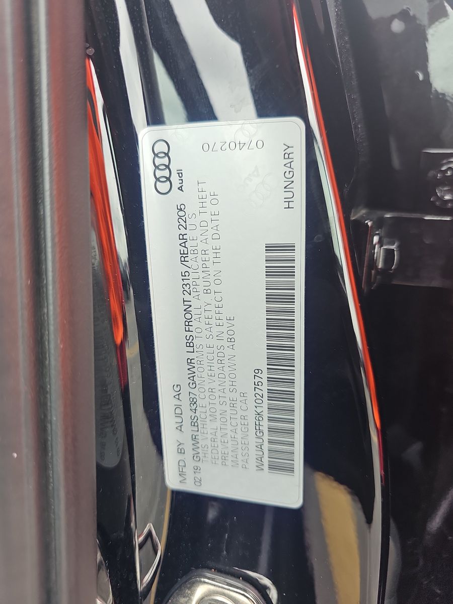 2019 Audi A3 Komfort FWD