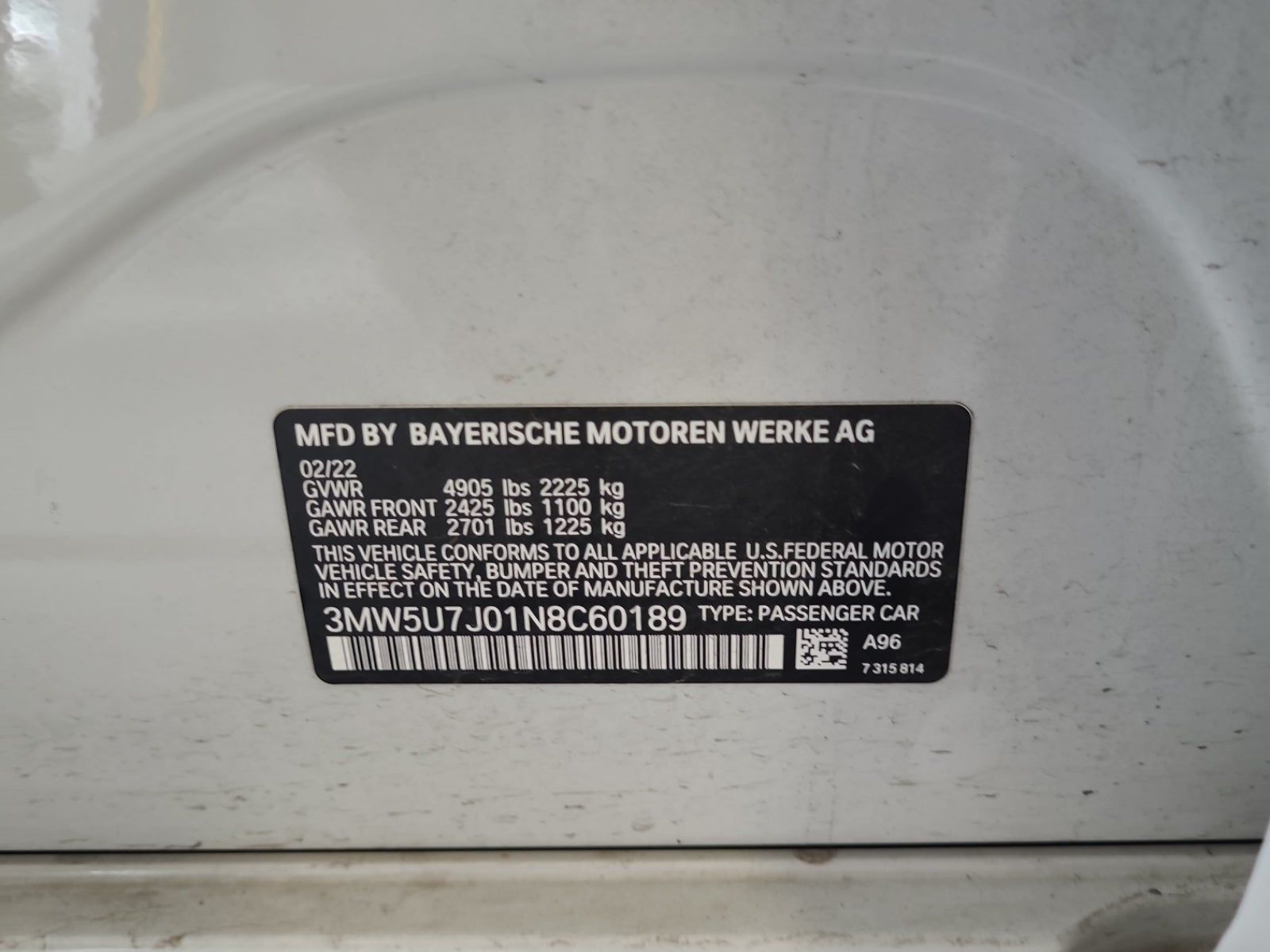 2022 BMW 3 Series M340i RWD