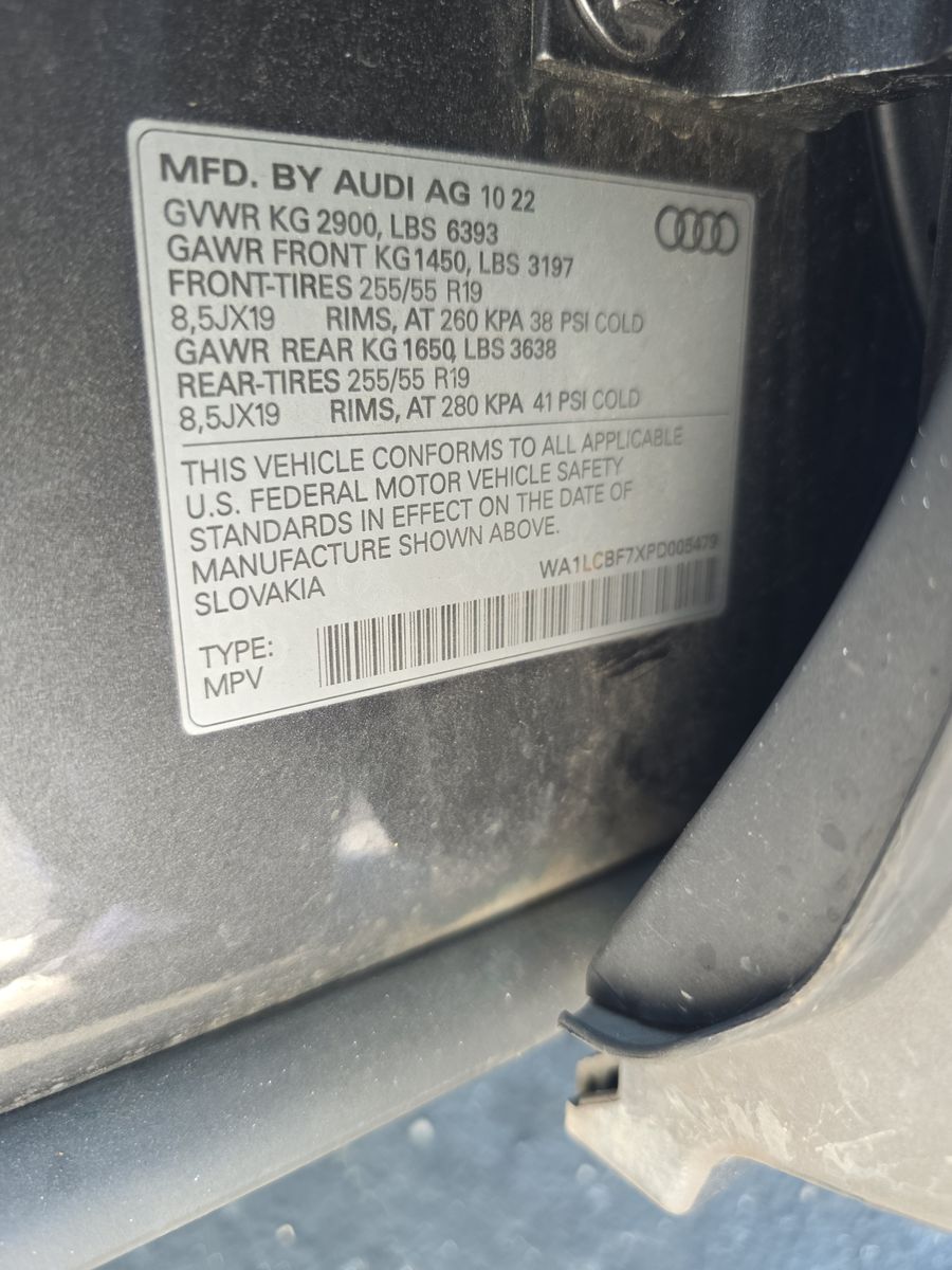 2023 Audi Q7 Premium Plus AWD