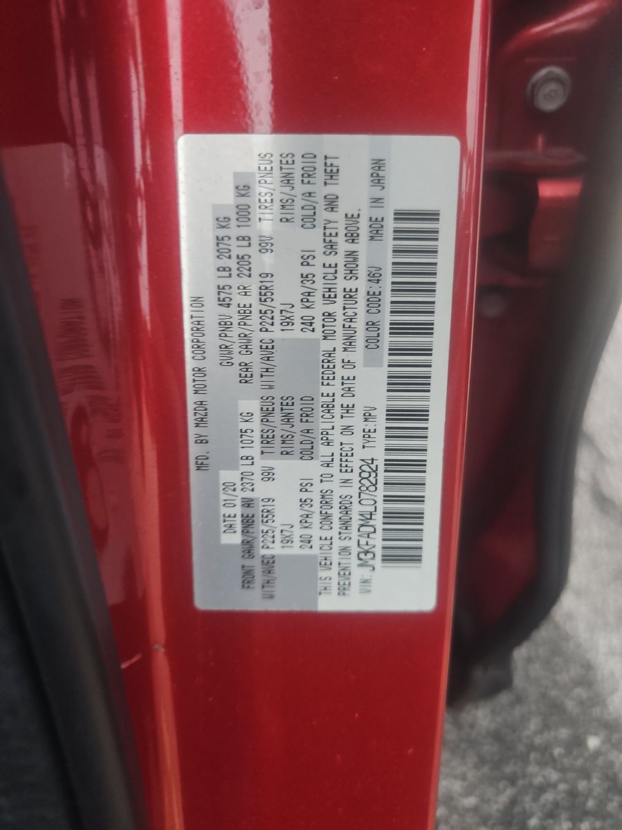 2020 MAZDA CX-5 Grand Touring FWD