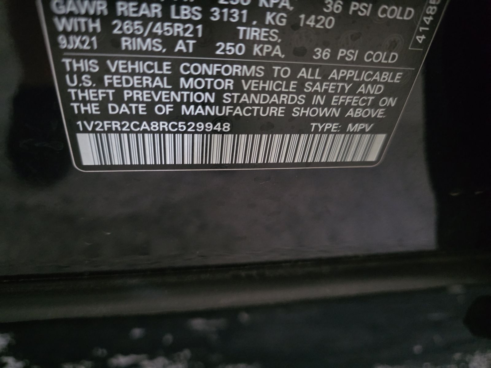 2024 Volkswagen Atlas 2.0T SEL Premium R-Line AWD