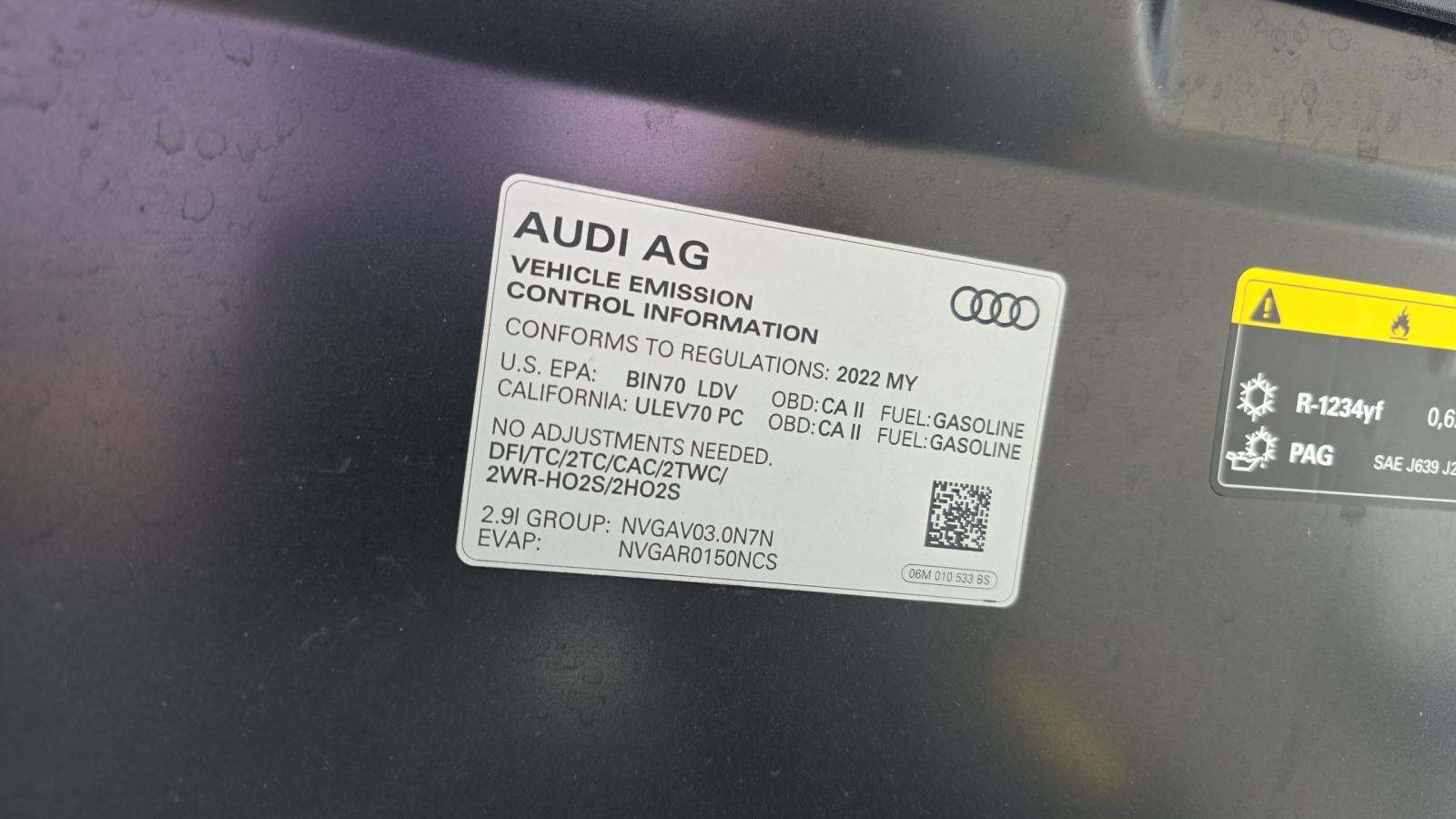 2022 Audi S7 Prestige AWD